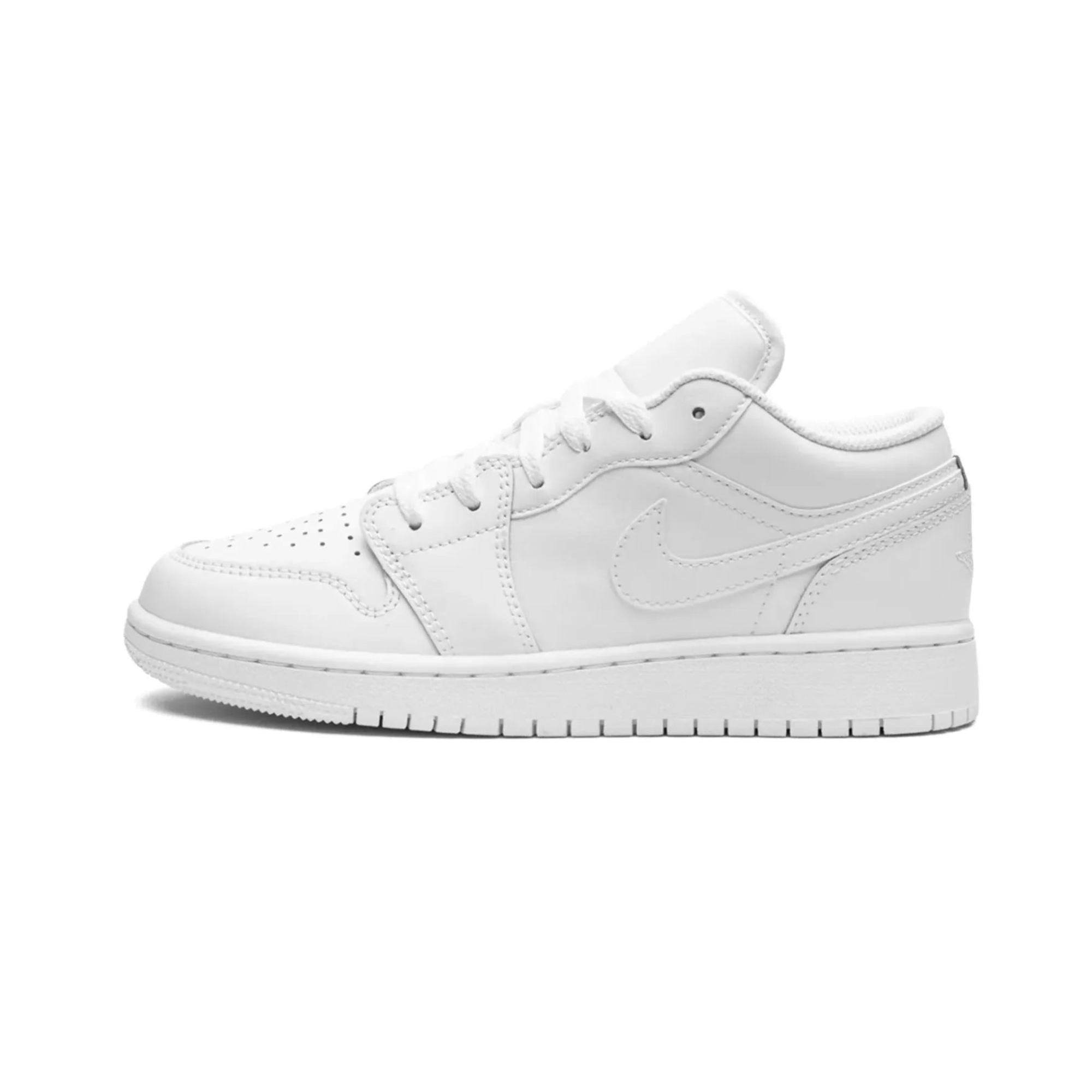 Nike Air Jordan 1 Low "Triple White" - street-bill.dk