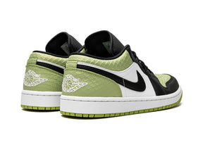 Nike Air Jordan 1 Low "Vivid Green Snakeskin" - street-bill.dk