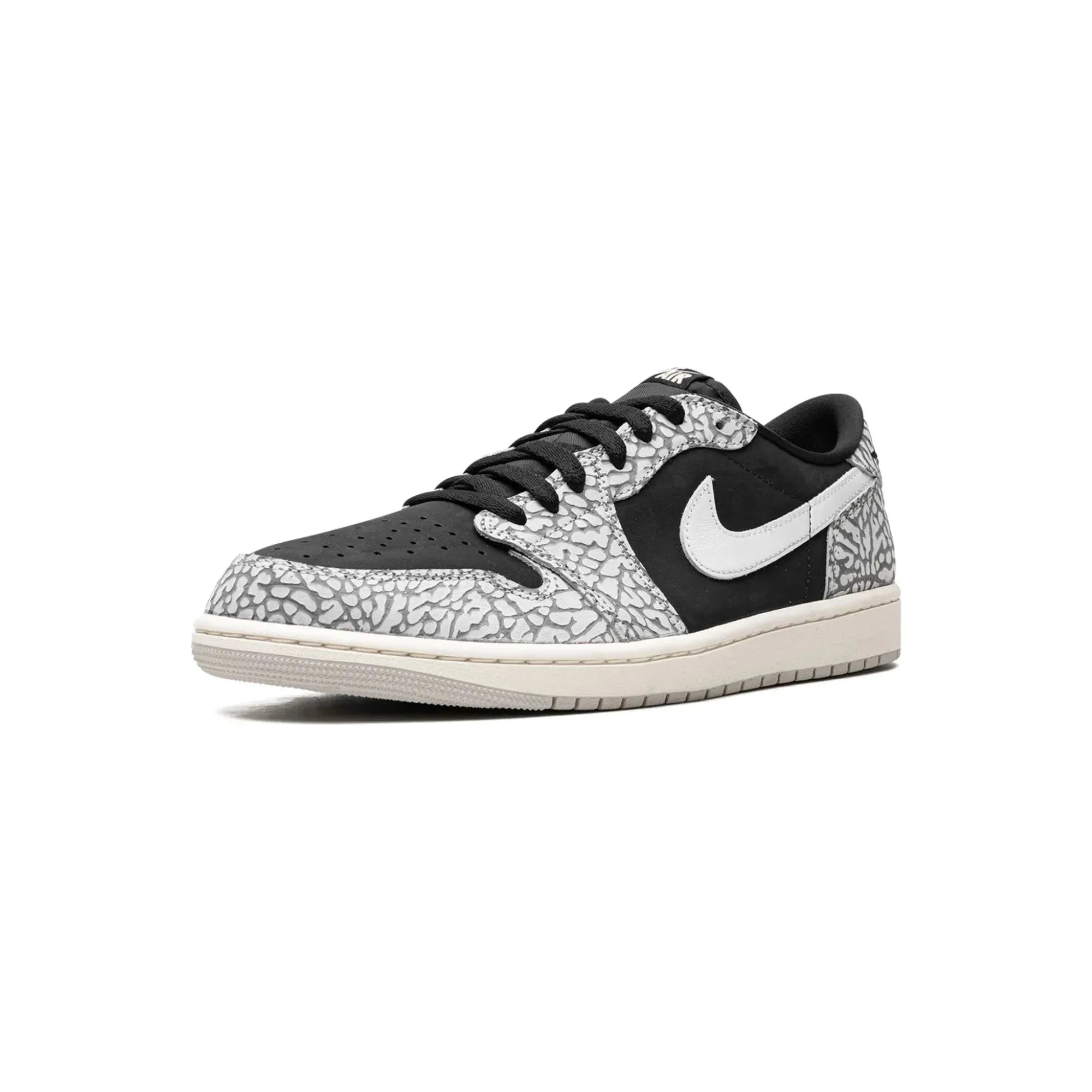 Nike Air Jordan 1 Retro Low OG "Black Cement" - street-bill.dk