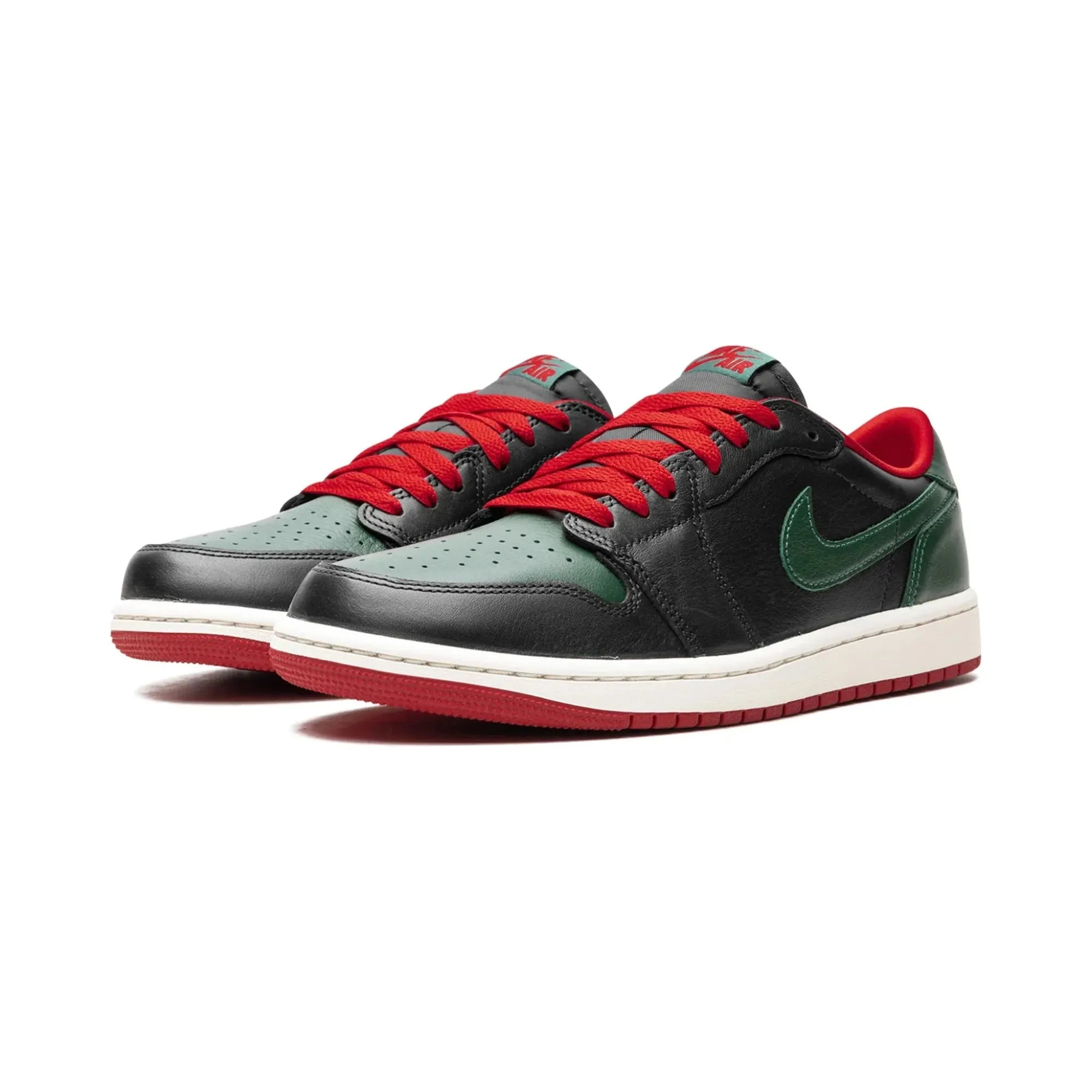 Jordan 1 Retro Low OG Gorge Green Varsity Red (Women's)