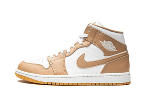 Nike Air Jordan 1 Mid "Tan Gum" - street-bill.dk