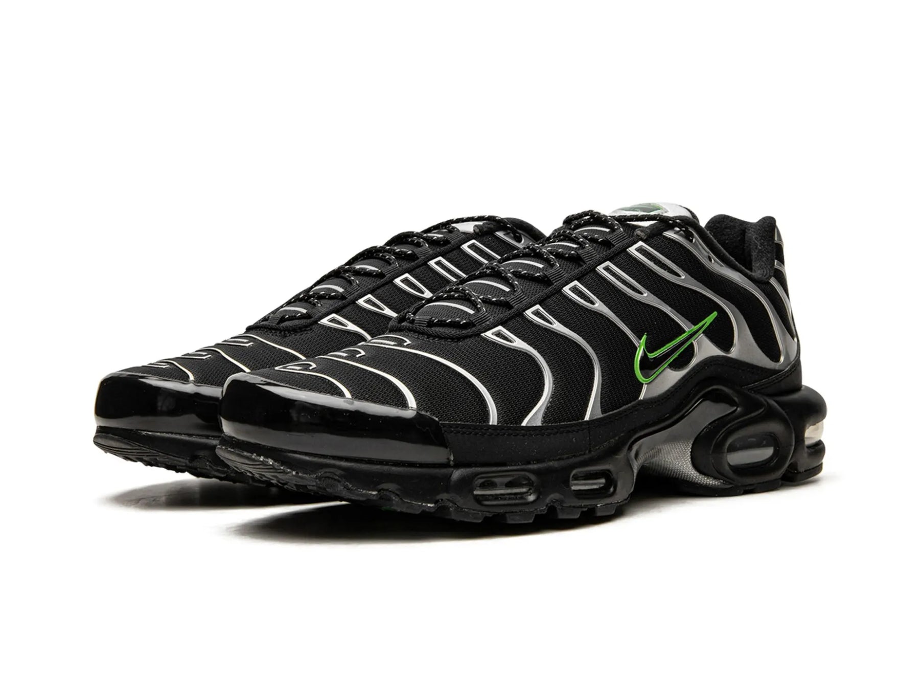 Nike TN "Black Silver Green Strike" - street-bill.dk