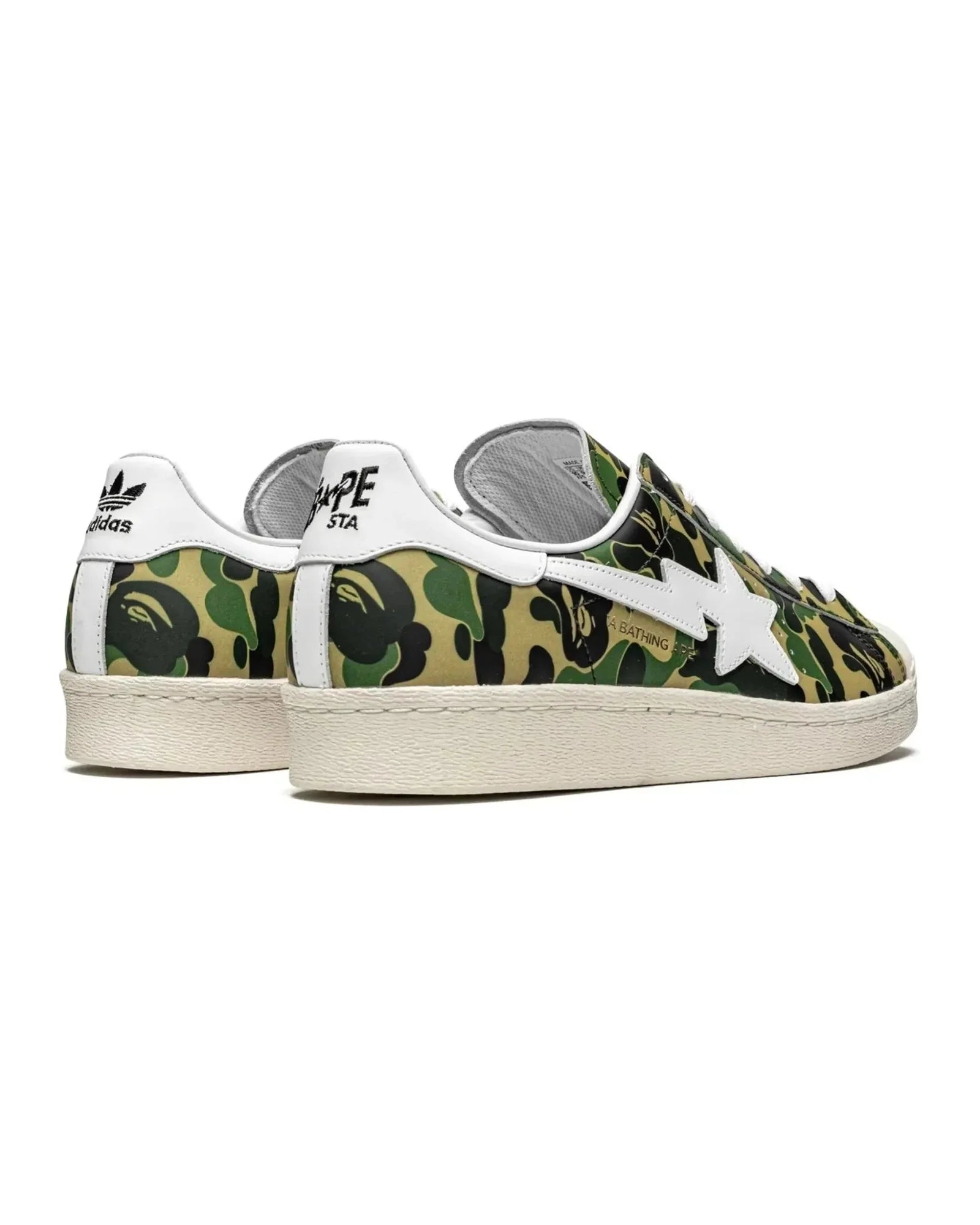 Adidas Superstar Bape ABC "Camo Green" - street-bill.dk