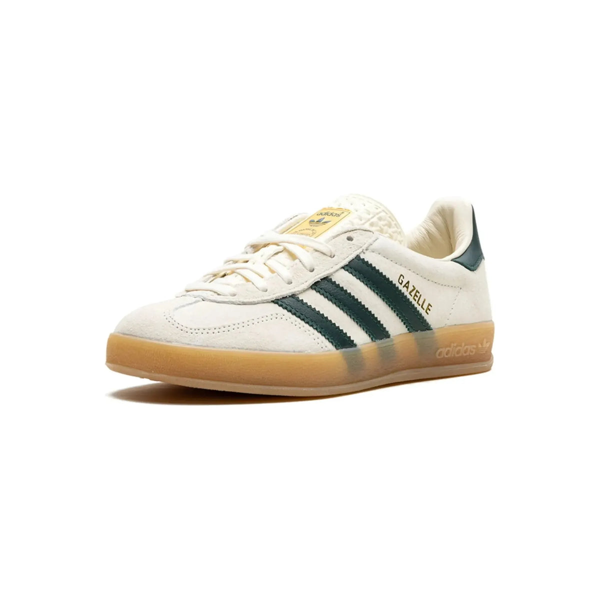 adidas Gazelle Indoor Cream White Collegiate Green Gum