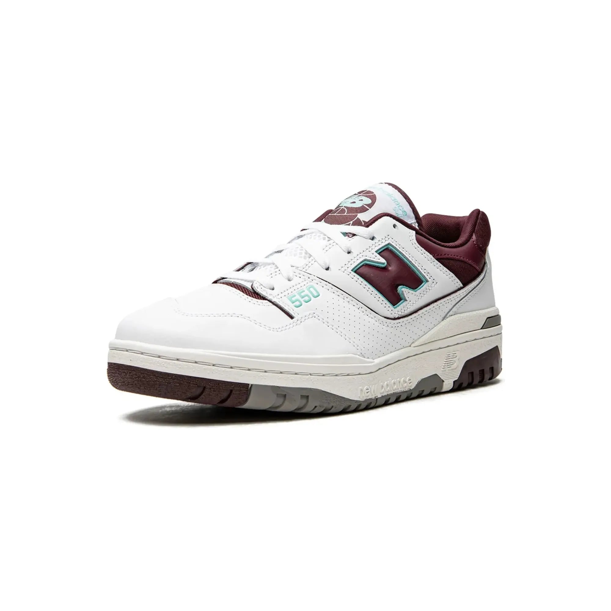 New Balance 550 "Burgundy Cyan" - street-bill.dk