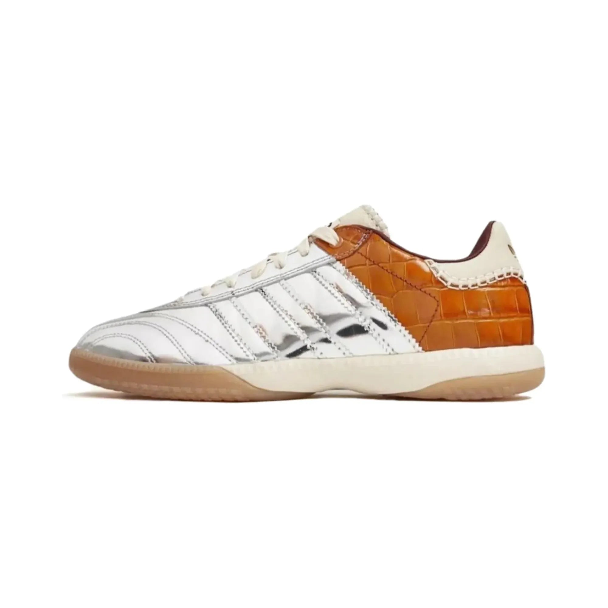 adidas Samba Millennium Wales Bonner Silver Metallic Yellow Croc