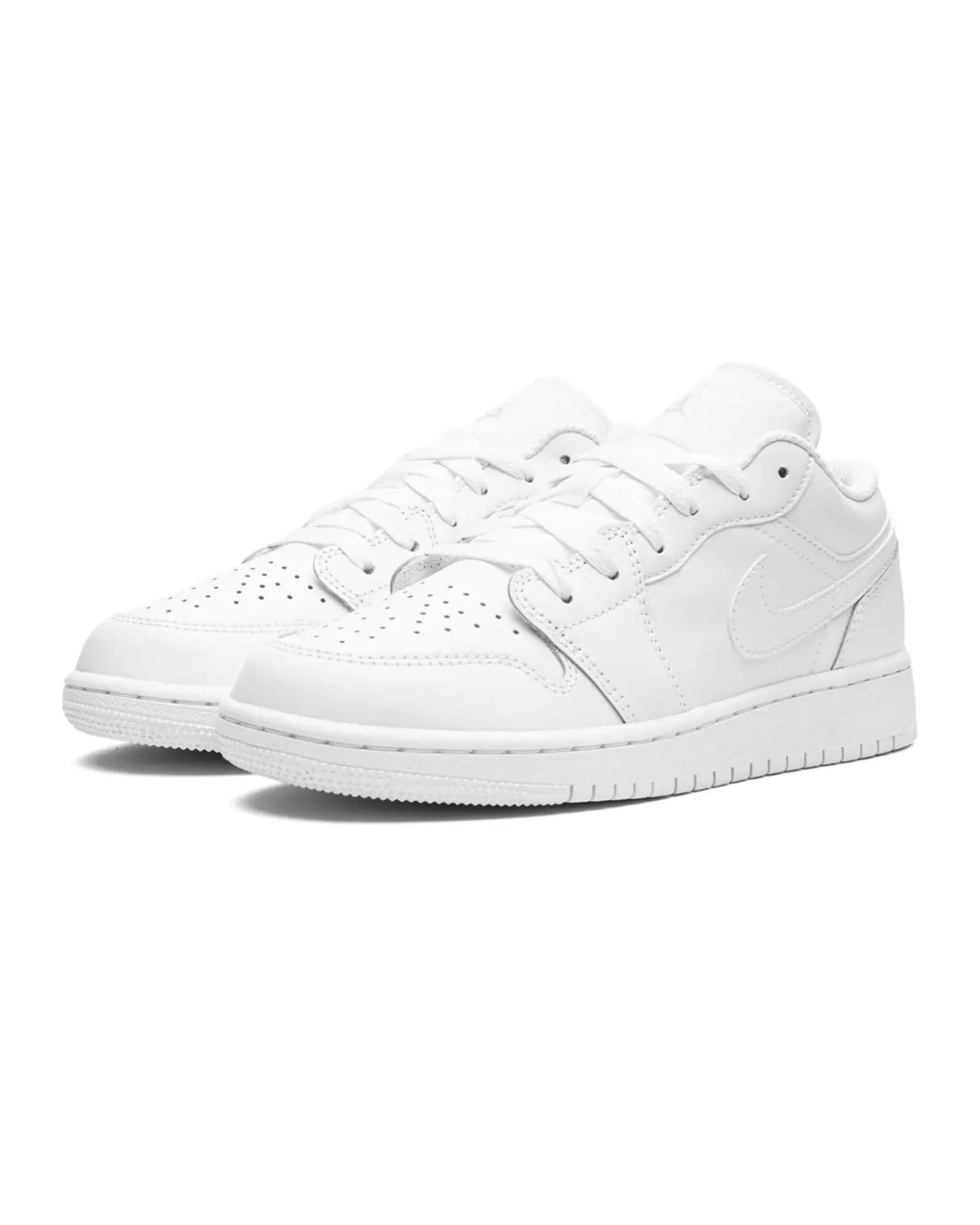 Nike Air Jordan 1 Low "Triple White" - street-bill.dk