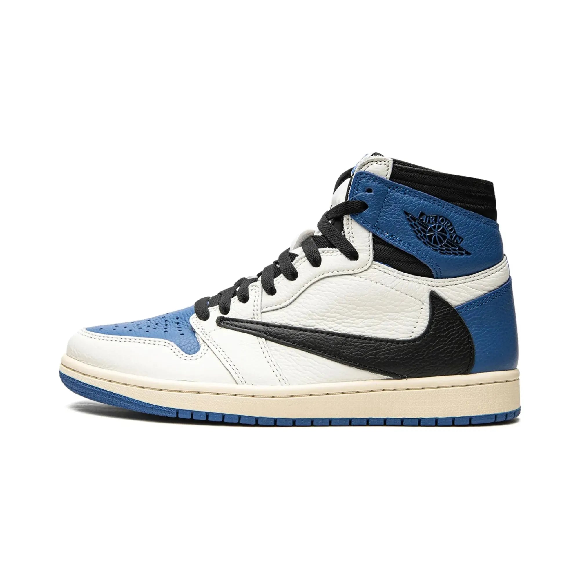 Nike Air Jordan 1 Retro High Travis Scott Fragment "Military Blue" - street-bill.dk