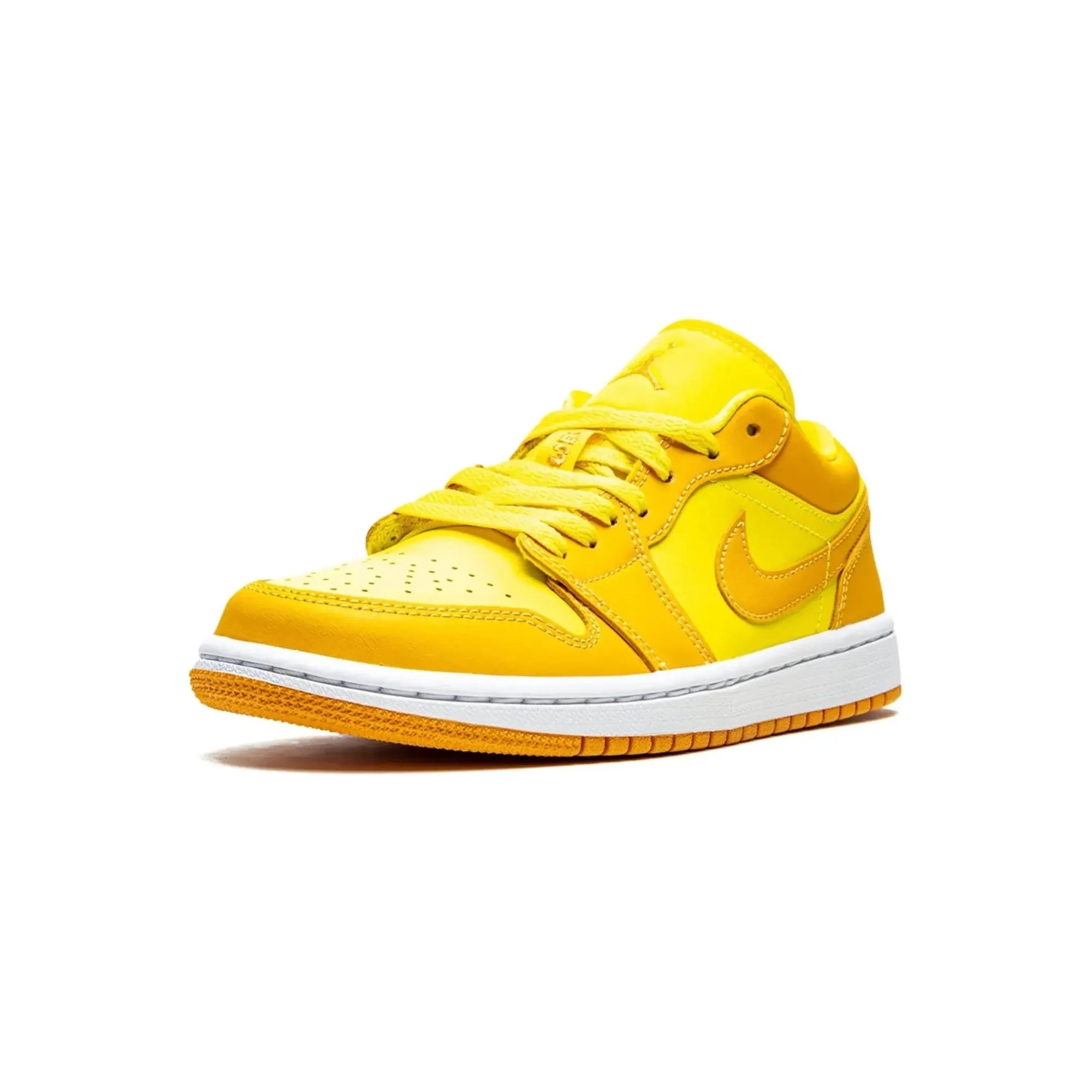 Nike Air Jordan 1 Low Yellow Strike - street-bill.dk