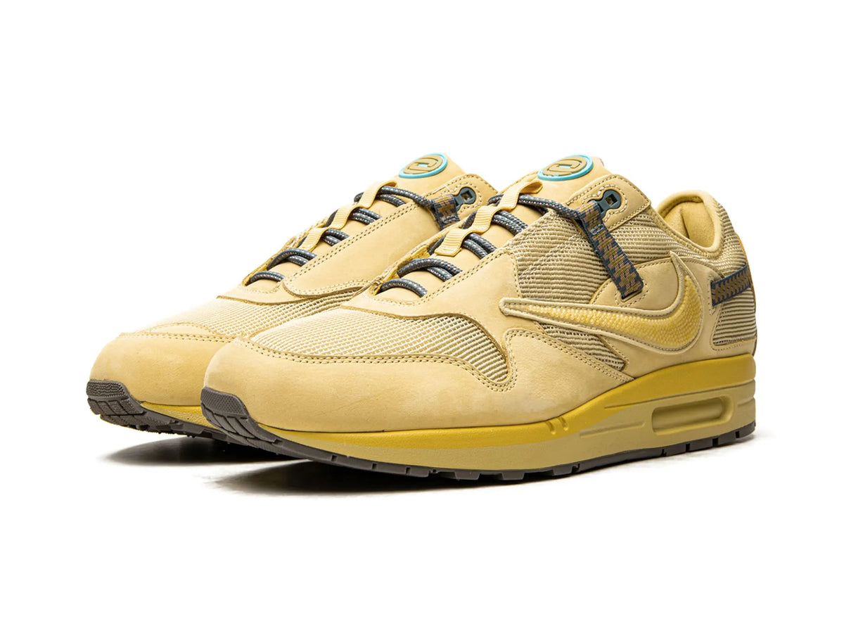 Nike Air Max 1 X Travis Scott Cactus Jack "Saturn Gold" - street-bill.dk