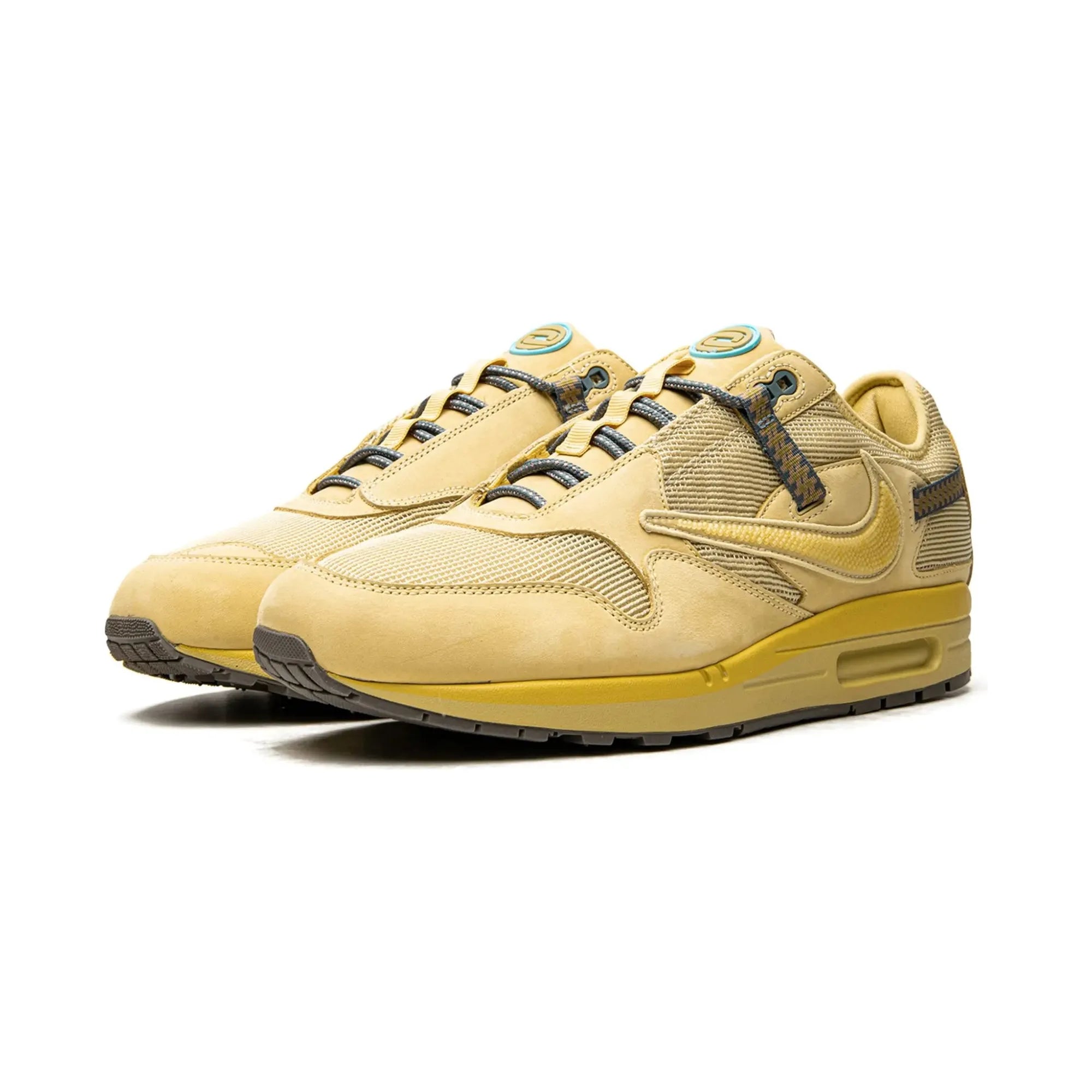 Nike Air Max 1 X Travis Scott Cactus Jack "Saturn Gold" - street-bill.dk