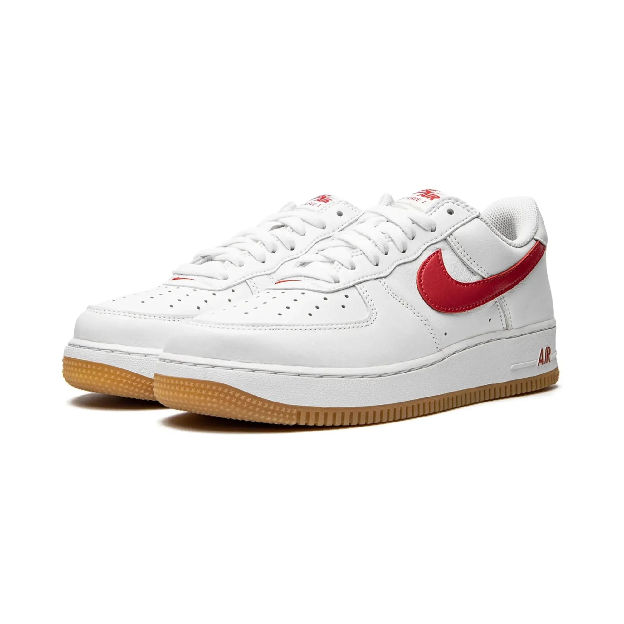Nike Air Force 1 "Red Gum" - street-bill.dk