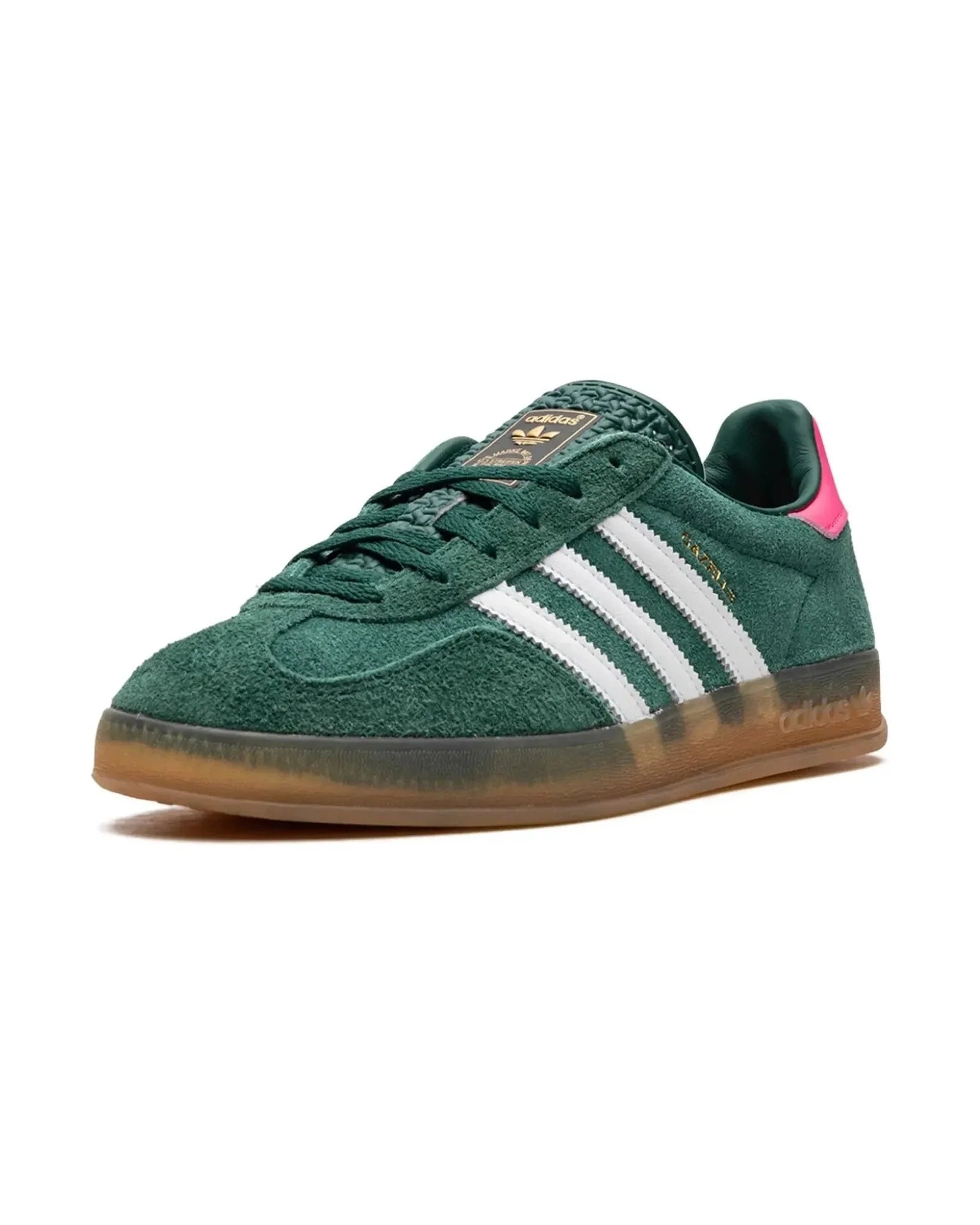 Adidas Gazelle Indoor "Collegiate Green Lucid Pink" - street-bill.dk