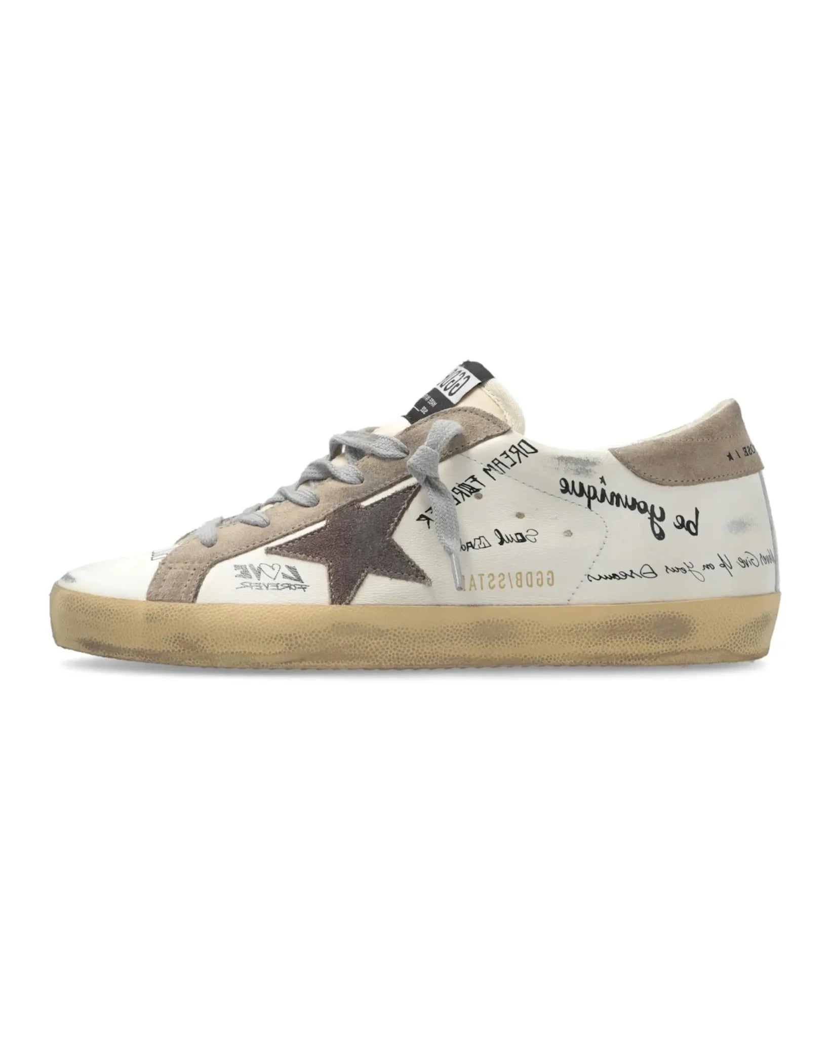 Golden Goose Super-Star White Beige (Women's)