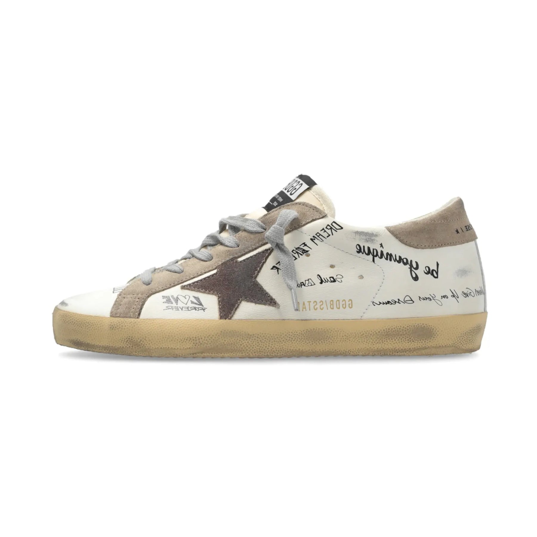 Golden Goose Super-Star White Beige (Women's)