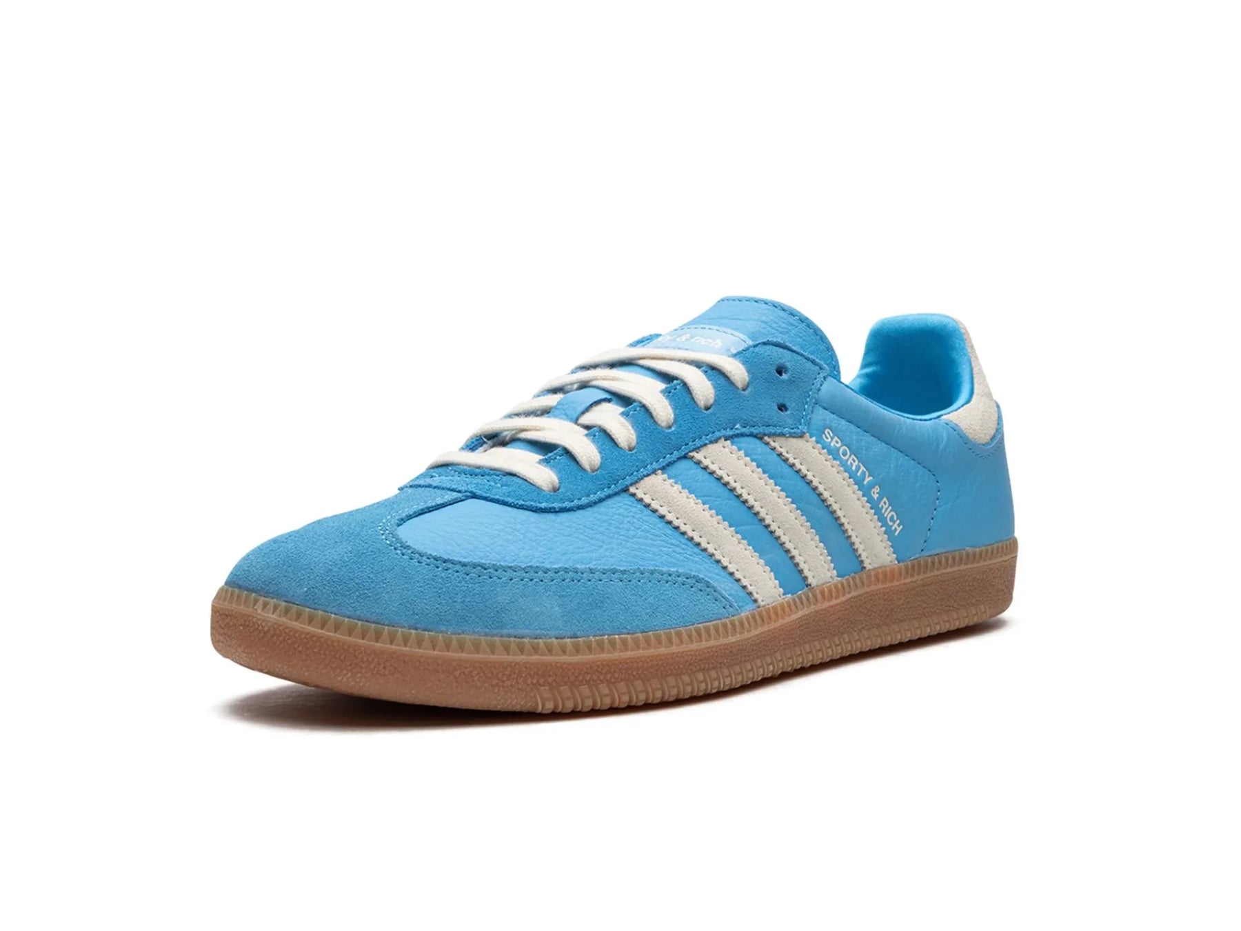 Adidas Samba OG Sporty & Rich "Blue Grey" - street-bill.dk