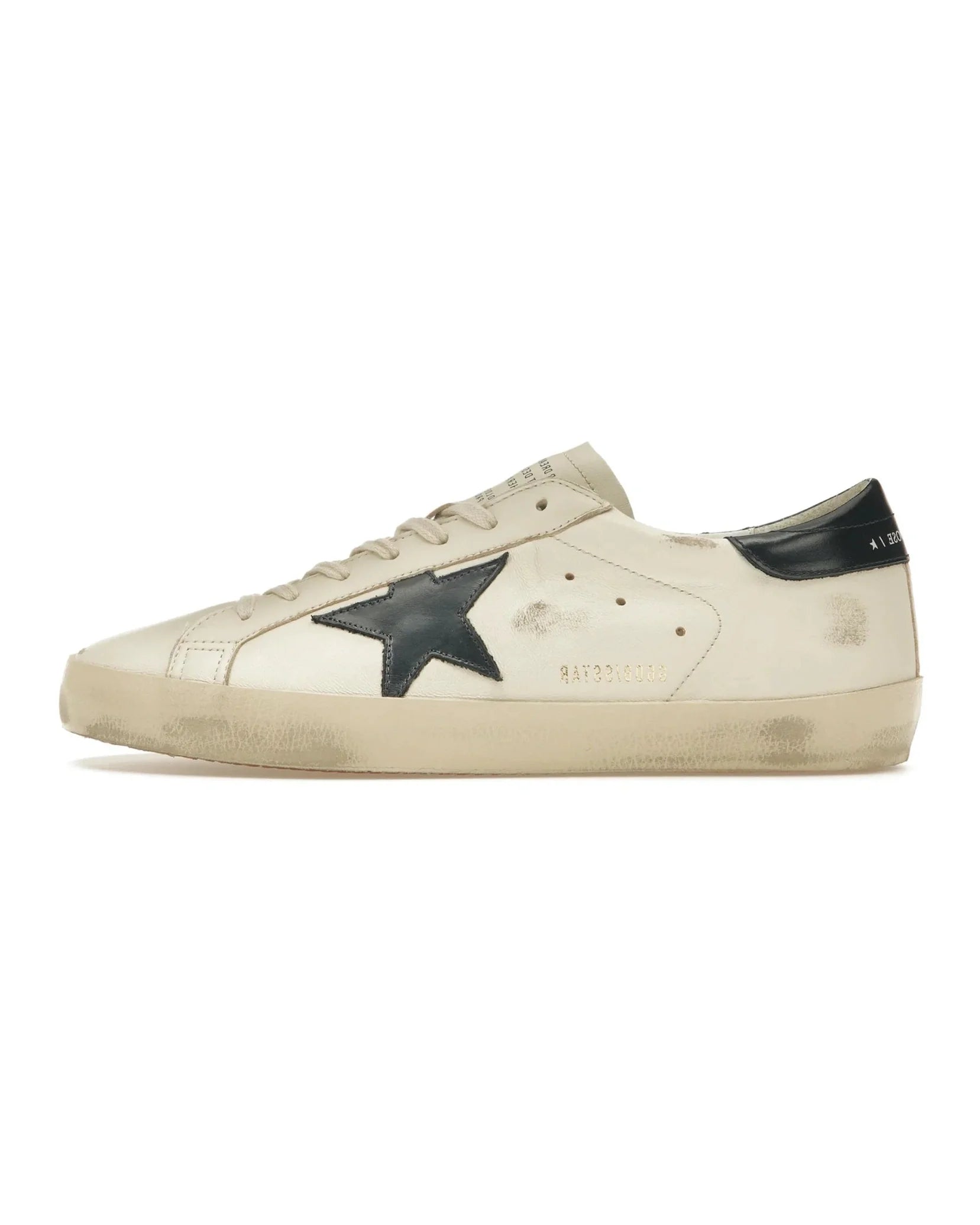 Golden Goose Super-Star Beige Night Blue