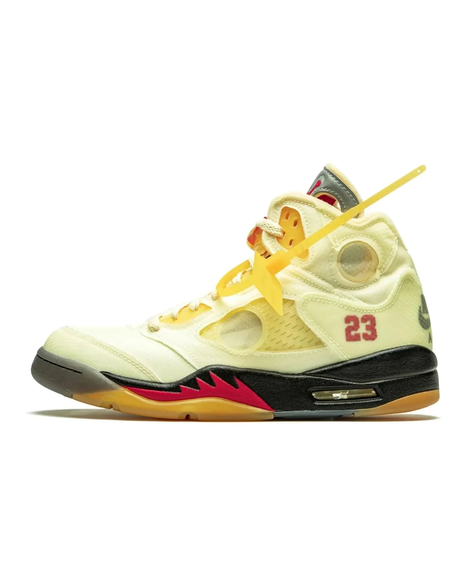 Nike Air Jordan 5 Retro X Off-White "Sail" - street-bill.dk