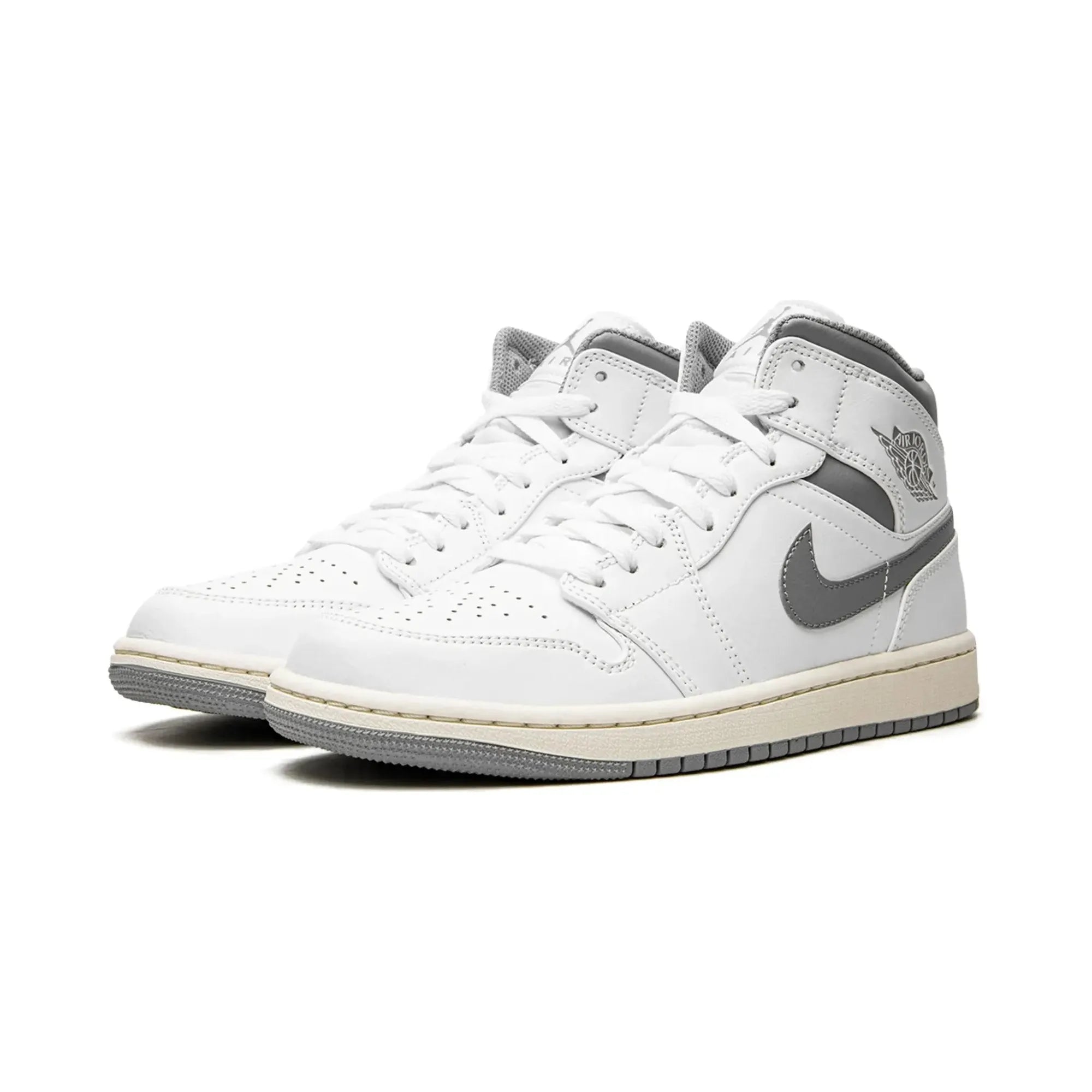 Nike Air Jordan 1 Mid "Neutral Grey" - street-bill.dk