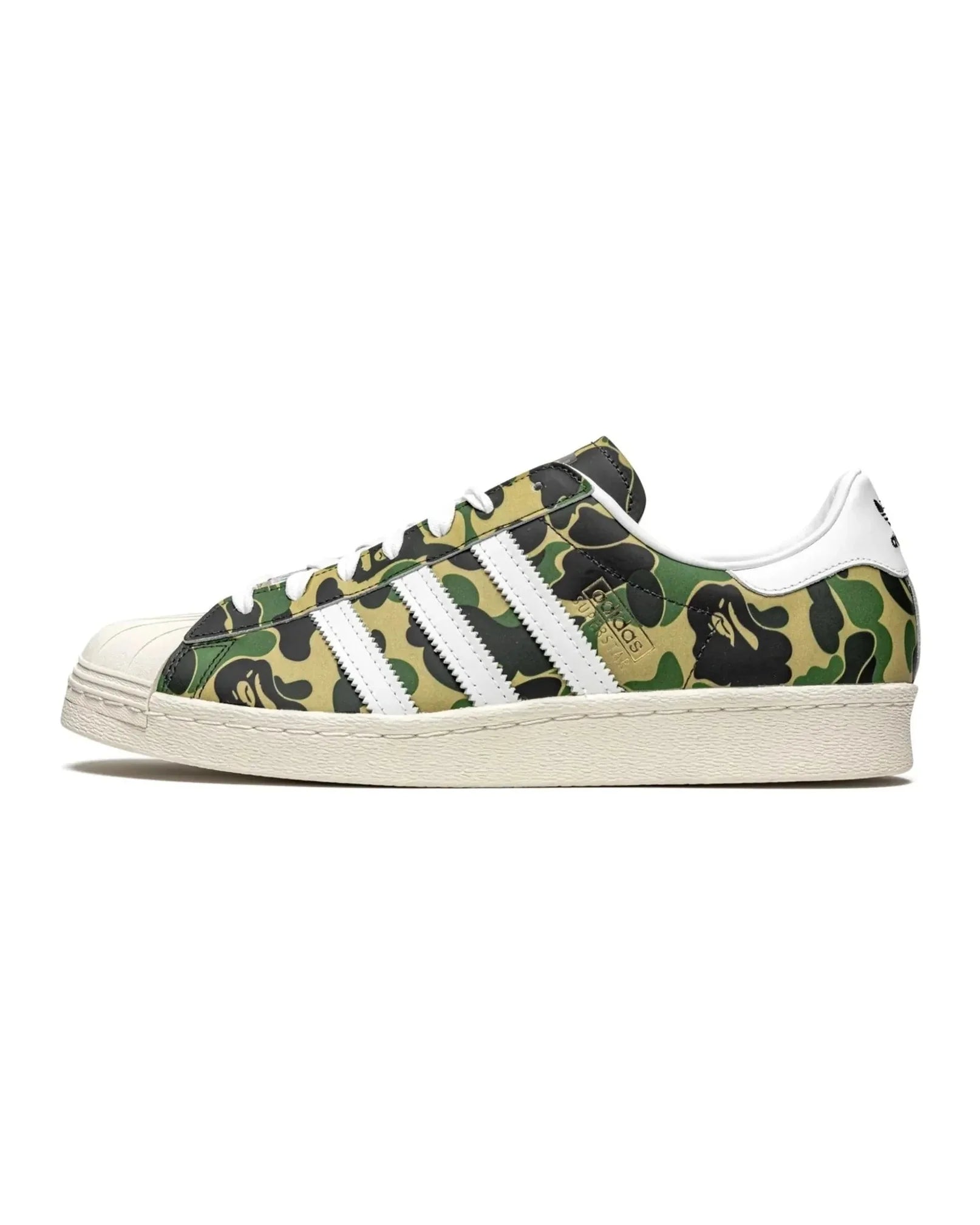 Adidas Superstar Bape ABC "Camo Green" - street-bill.dk