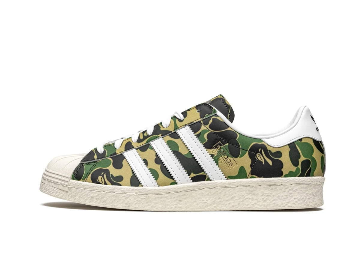 Adidas Superstar Bape ABC "Camo Green" - street-bill.dk