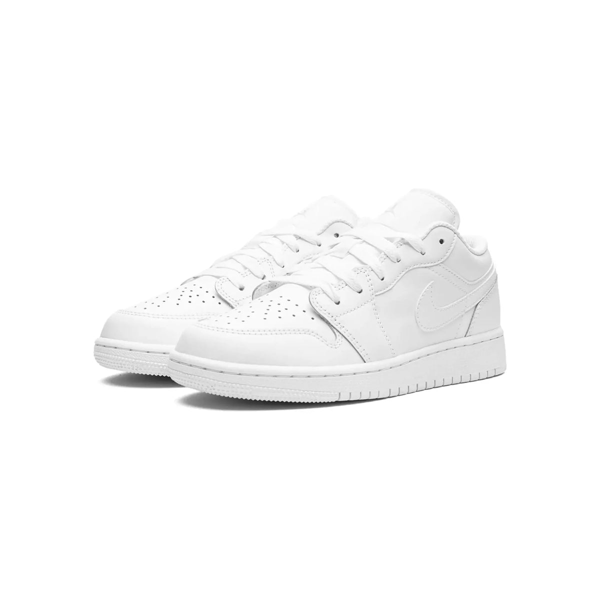 Nike Air Jordan 1 Low "Triple White" - street-bill.dk