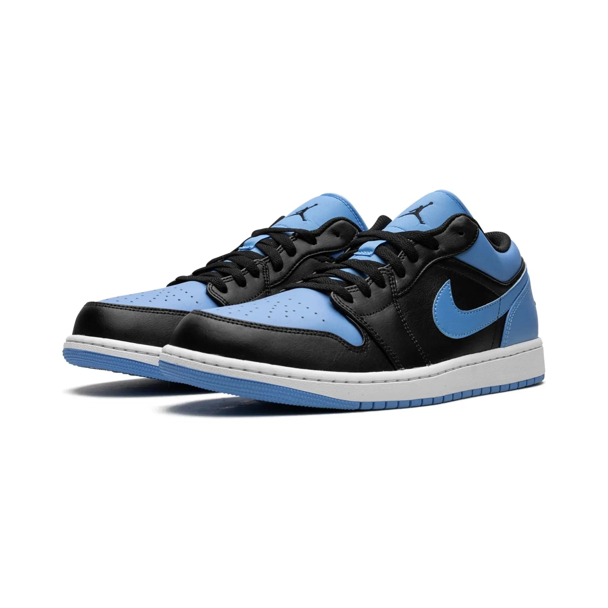 Nike Air Jordan 1 Low "Black University Blue" - street-bill.dk