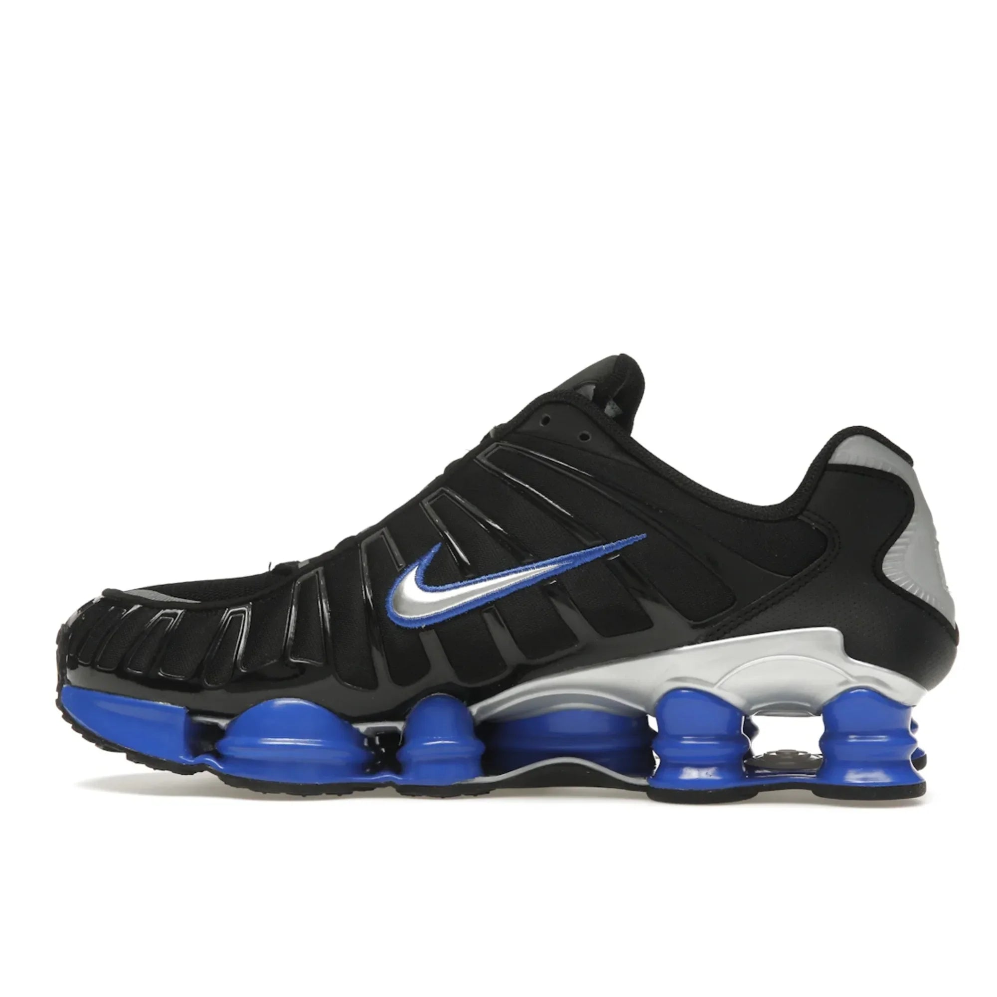 Nike Shox TL Black Racer Blue Metallic Silver