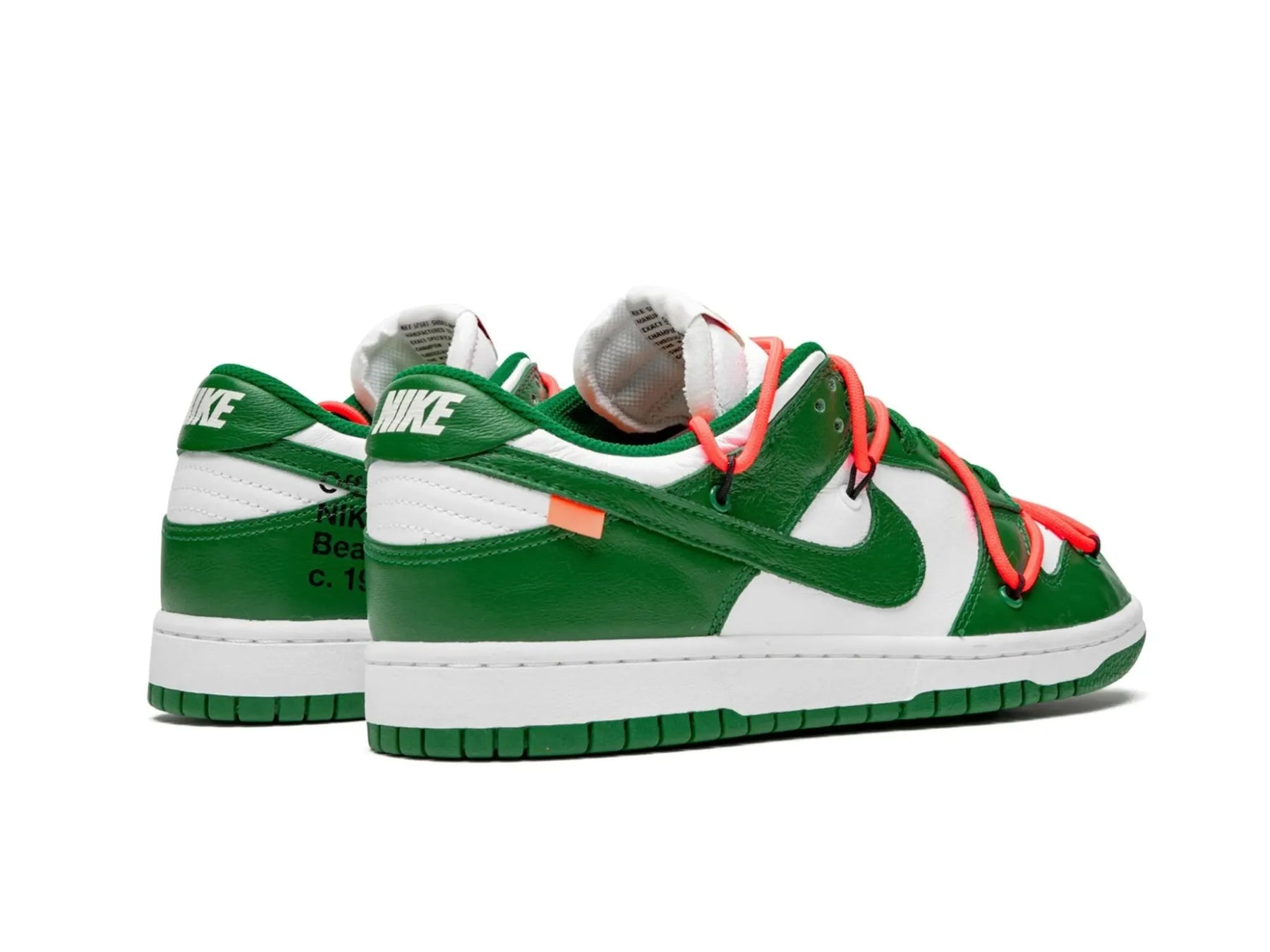 Nike Dunk Low "Off-White Pine Green" - street-bill.dk