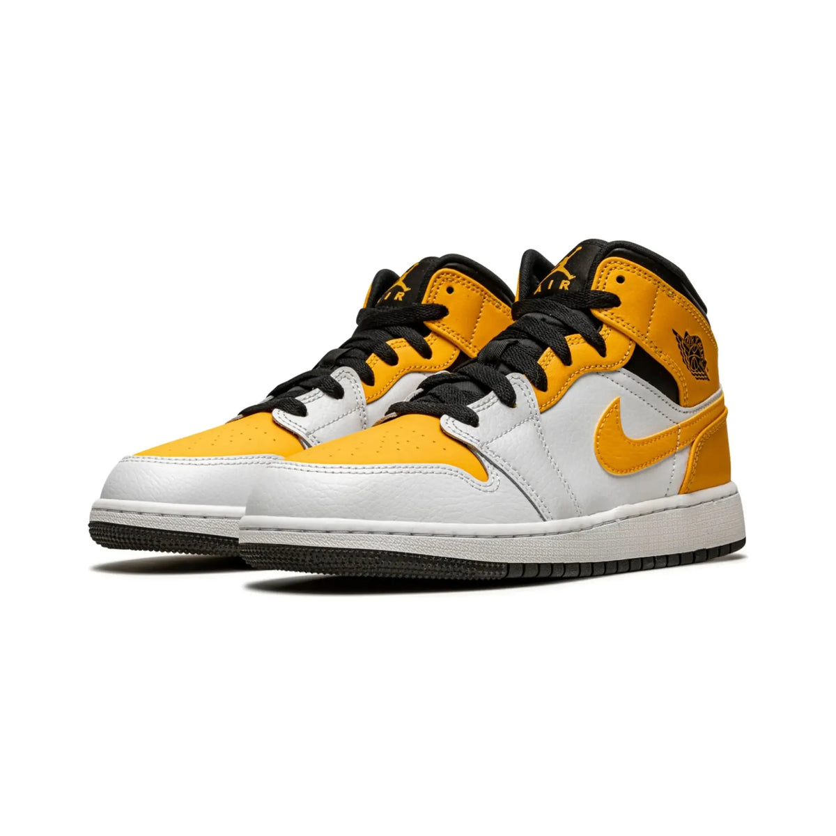 Nike Air Jordan 1 Mid "University Gold" - street-bill.dk