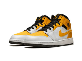 Nike Air Jordan 1 Mid "University Gold" - street-bill.dk