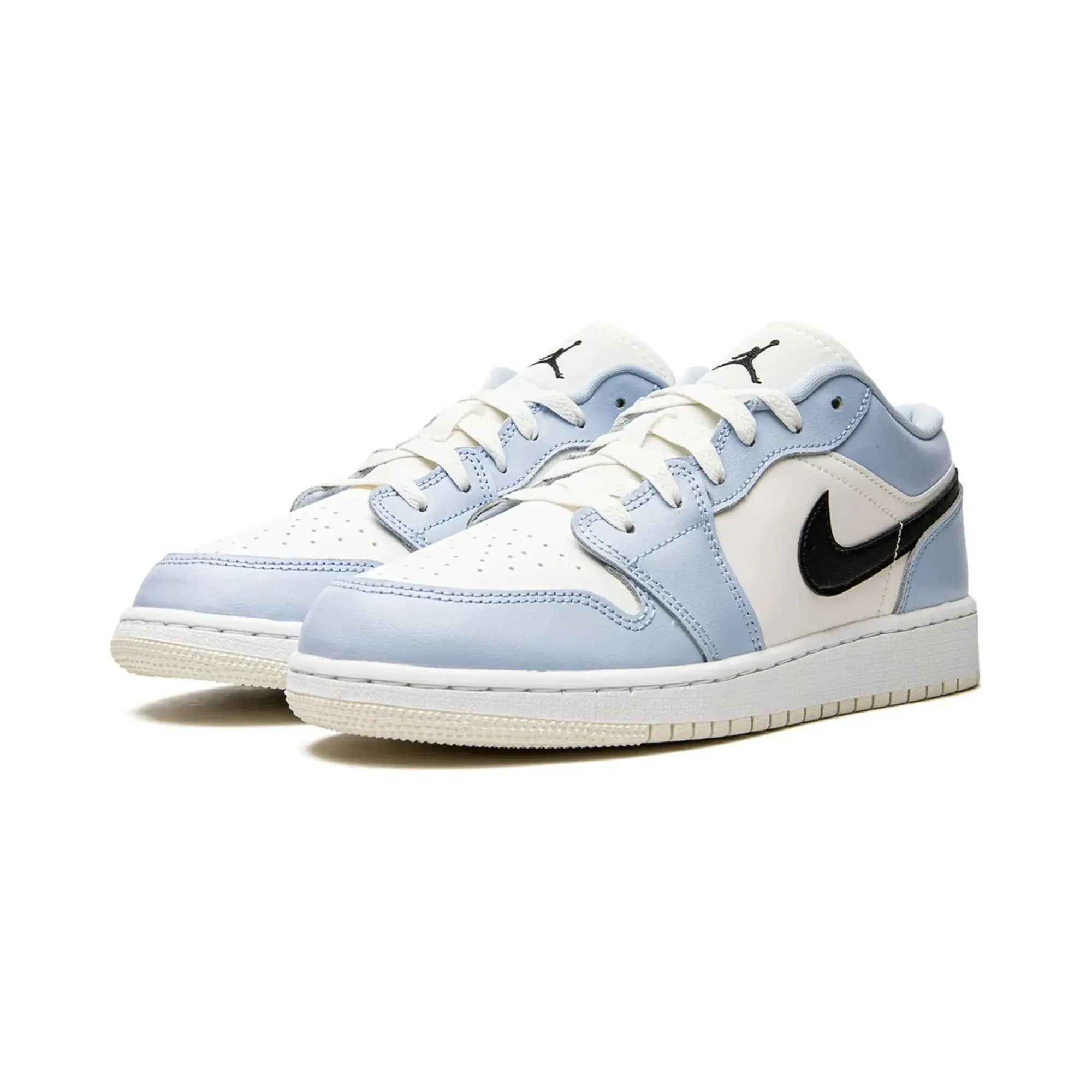 Nike Air Jordan 1 Low "Ice Blue Black" - street-bill.dk