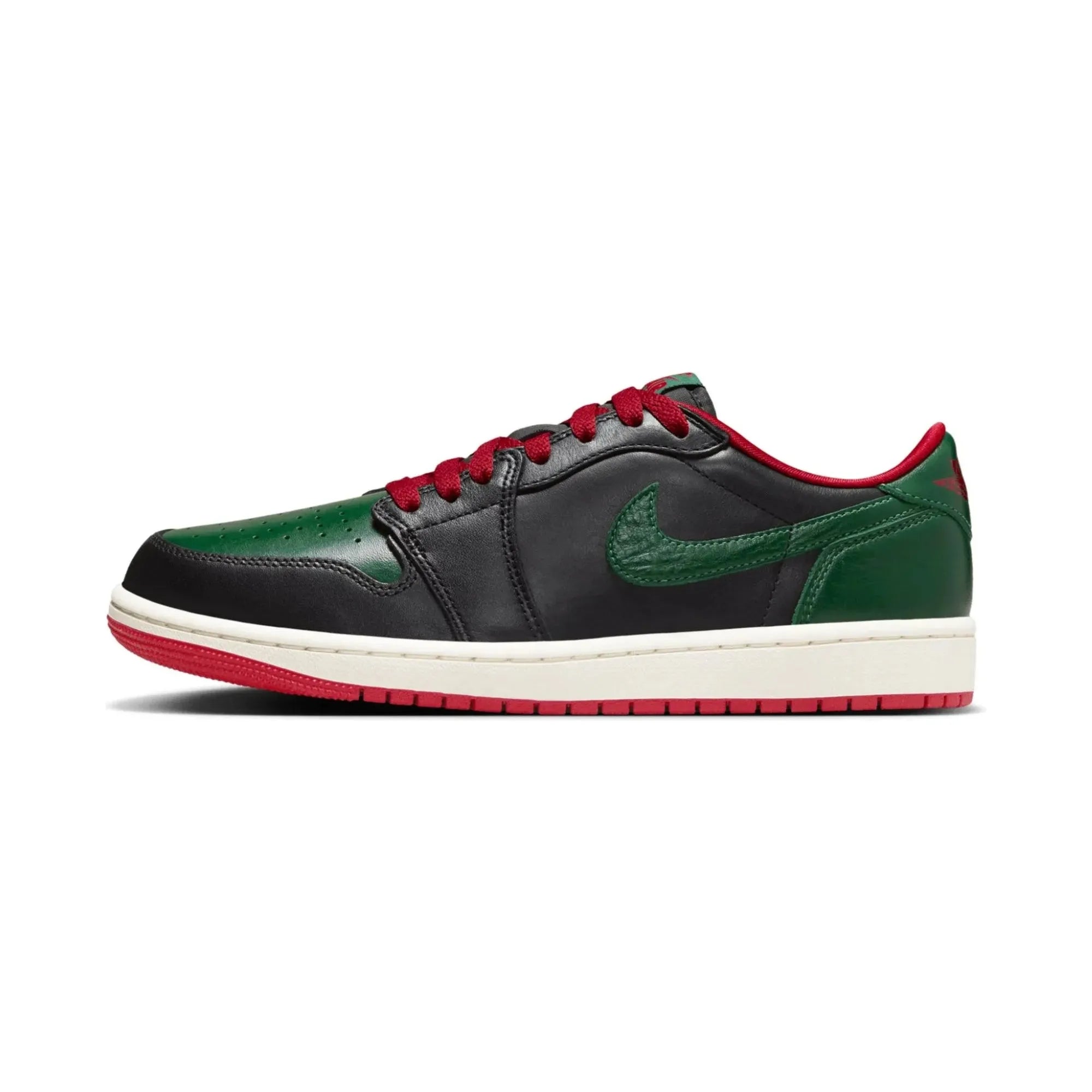 Jordan 1 Retro Low OG Gorge Green Varsity Red (Women's)