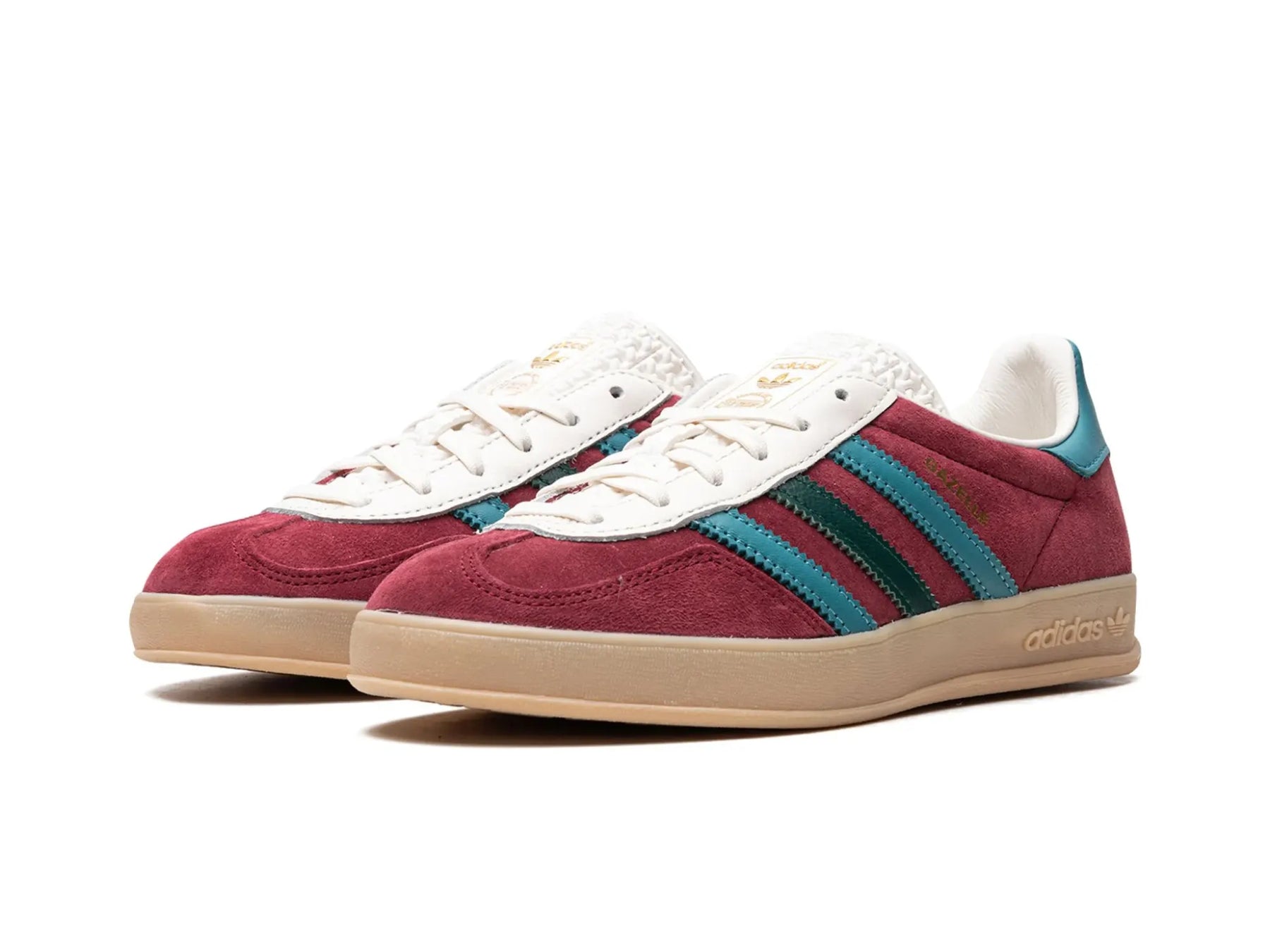 Adidas Gazelle Indoor "Collegiate Burgundy Arctic Fuchsia" - street-bill.dk