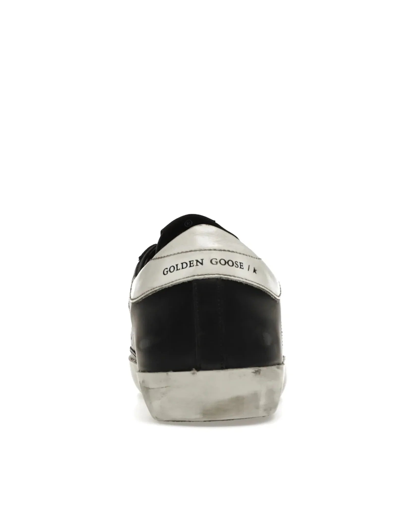 Golden Goose Super-Star Black White Leather