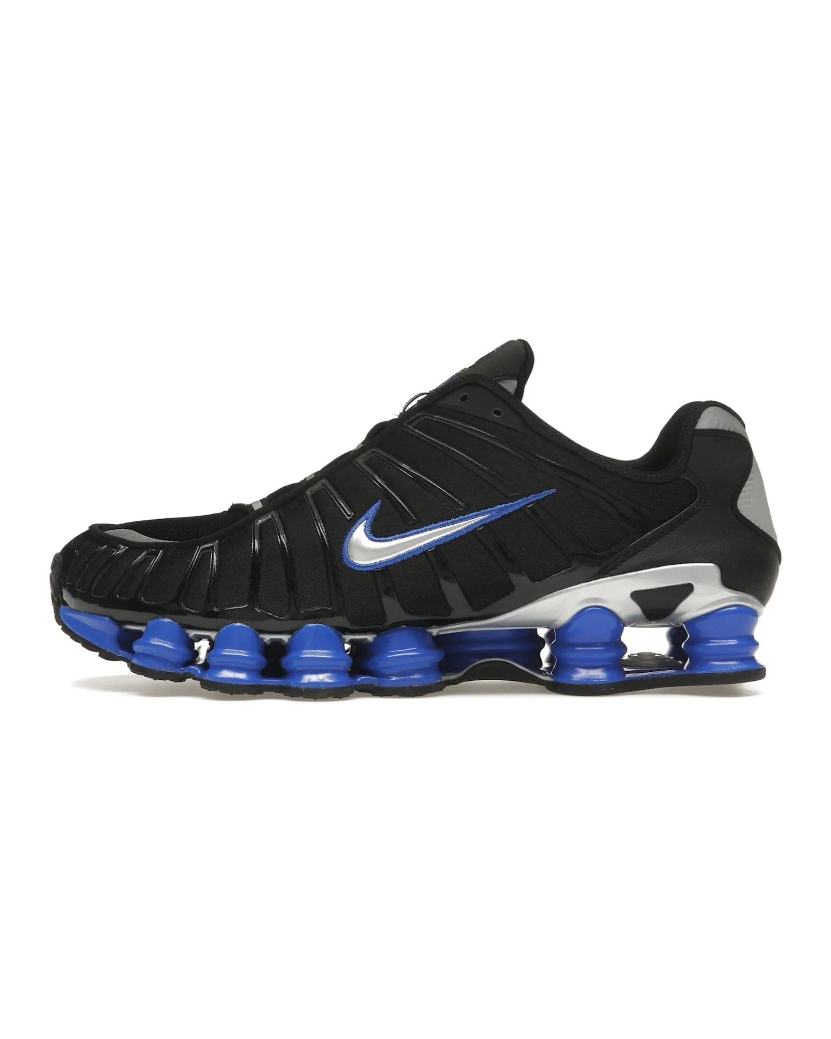 Nike Shox TL Black Racer Blue Metallic Silver
