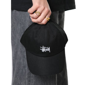 Stüssy Basic Logo Twill Cap "Black"