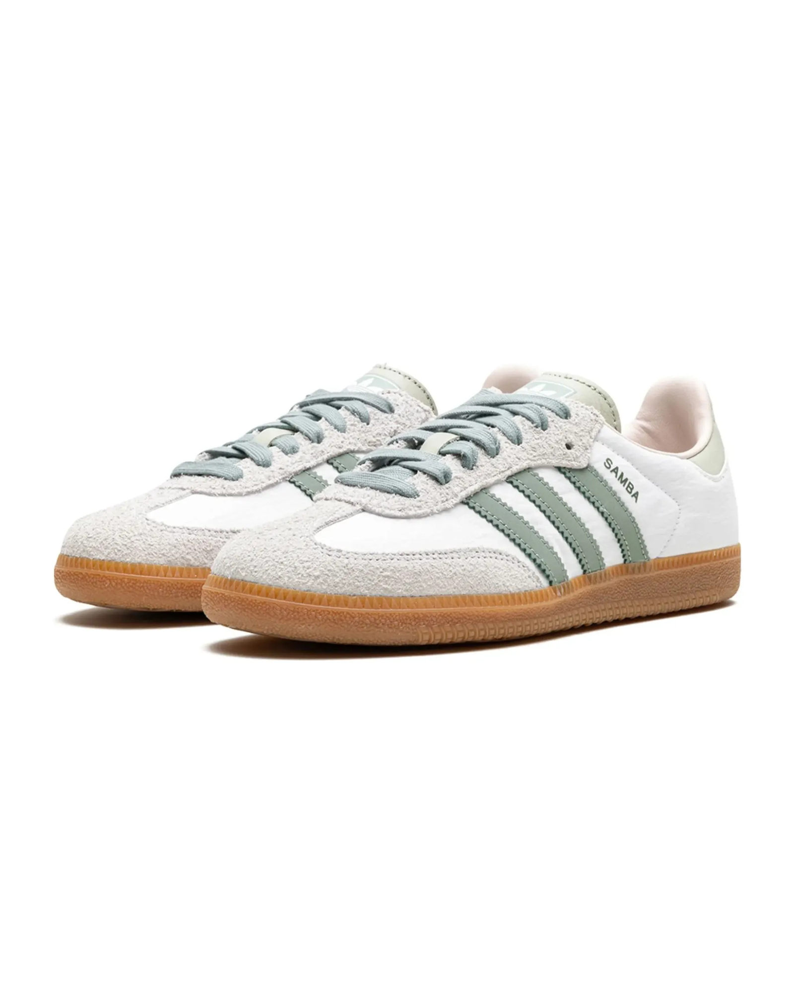 adidas Samba OG Silver Green Putty Mauve (Women's)