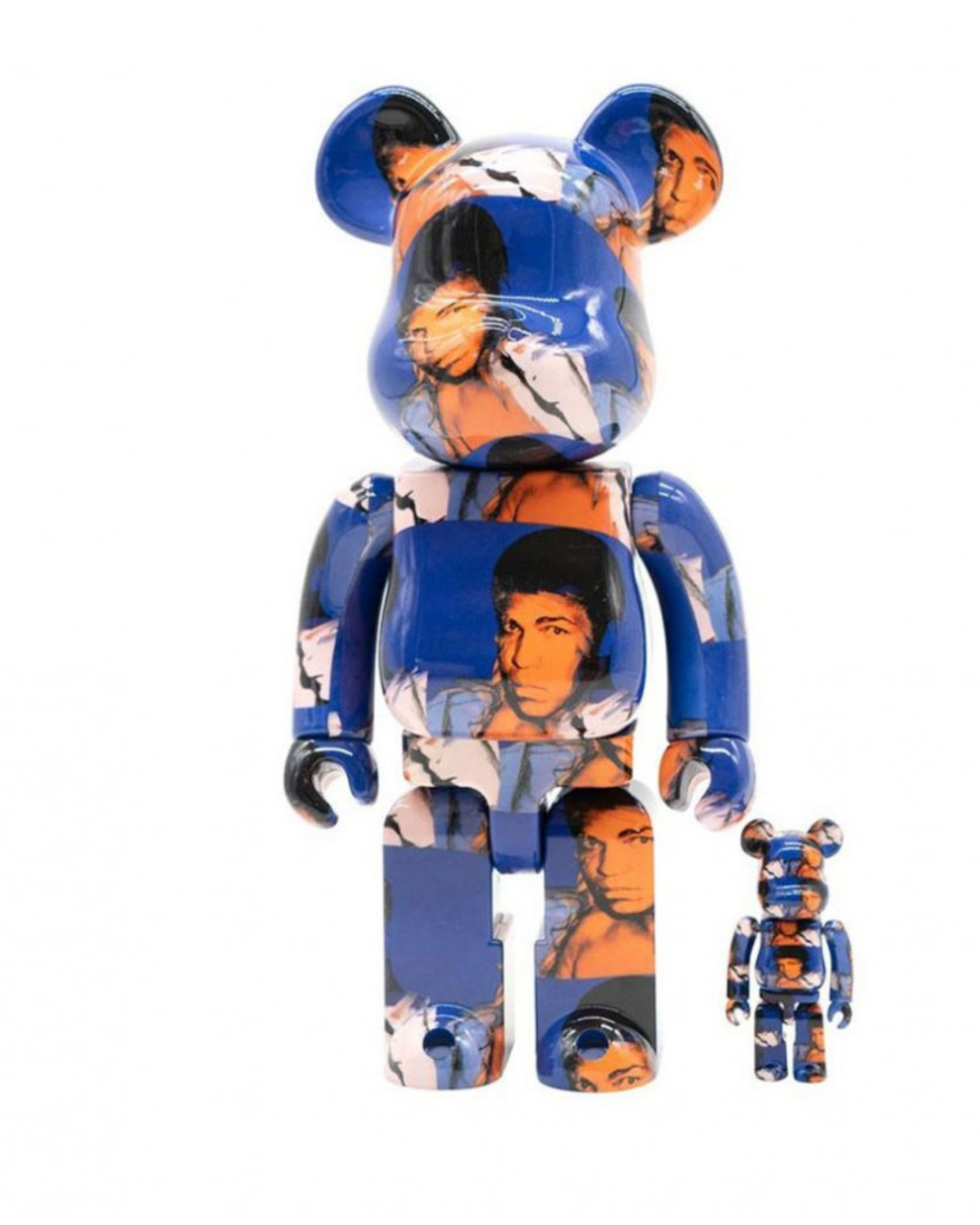Bearbrick Andy Warhol Muhammad Ali