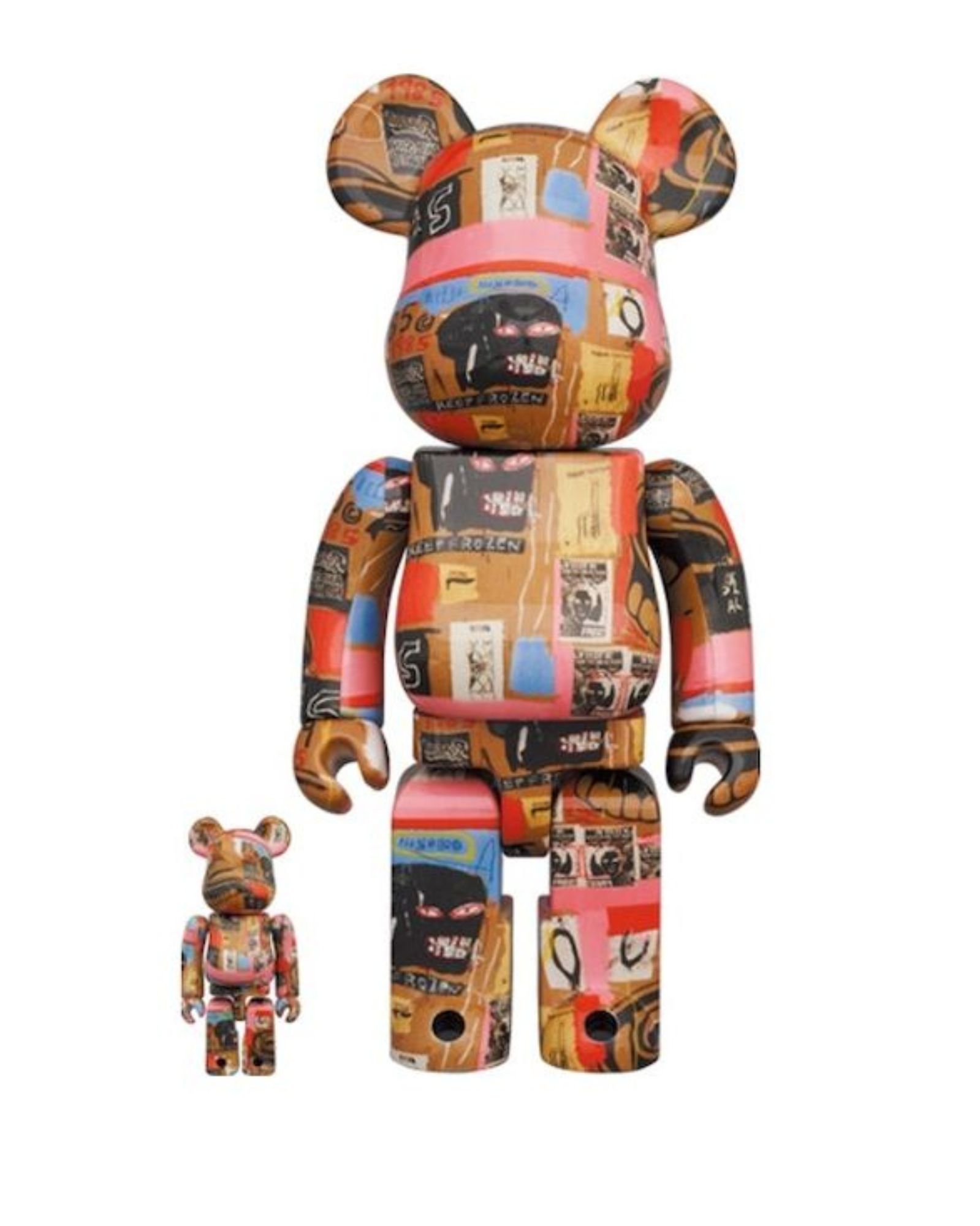 Bearbrick Andy Warhol x JEAN-MICHEL BASQUIAT