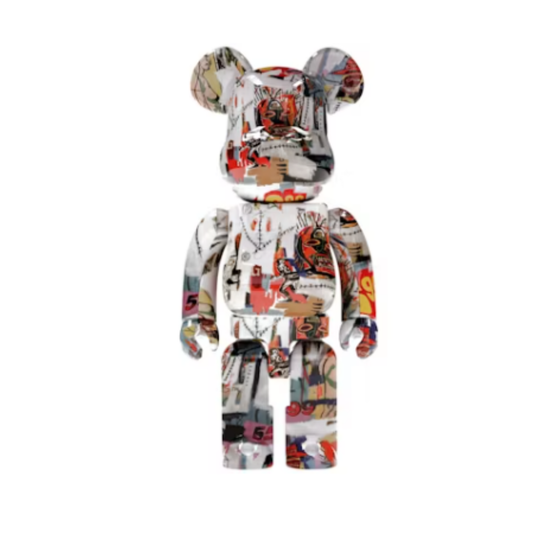 Bearbrick Andy Warhol x JEAN-MICHEL BASQUIAT #4 400%