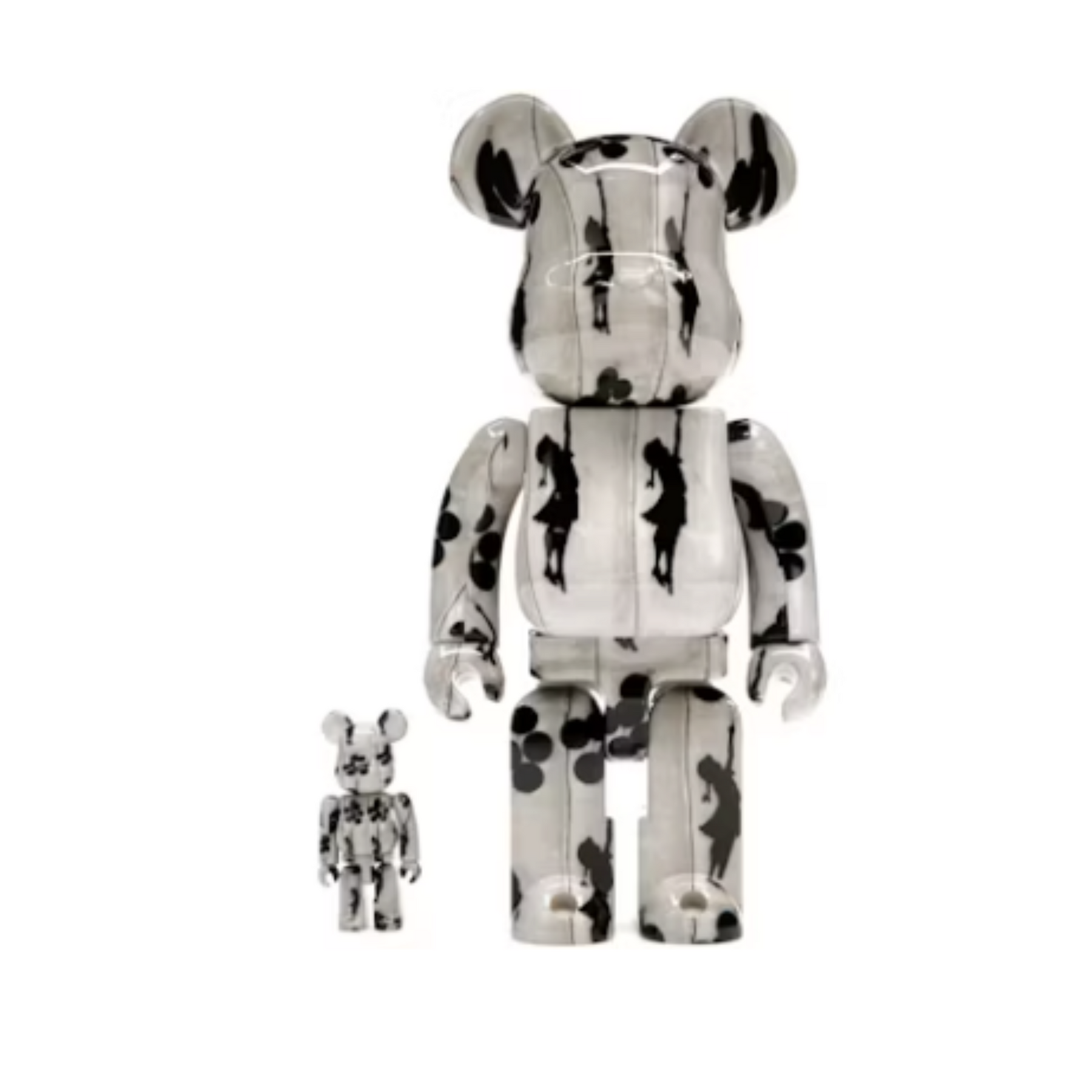 Bearbrick Flying Balloons Girl 100% & 400% Sæt