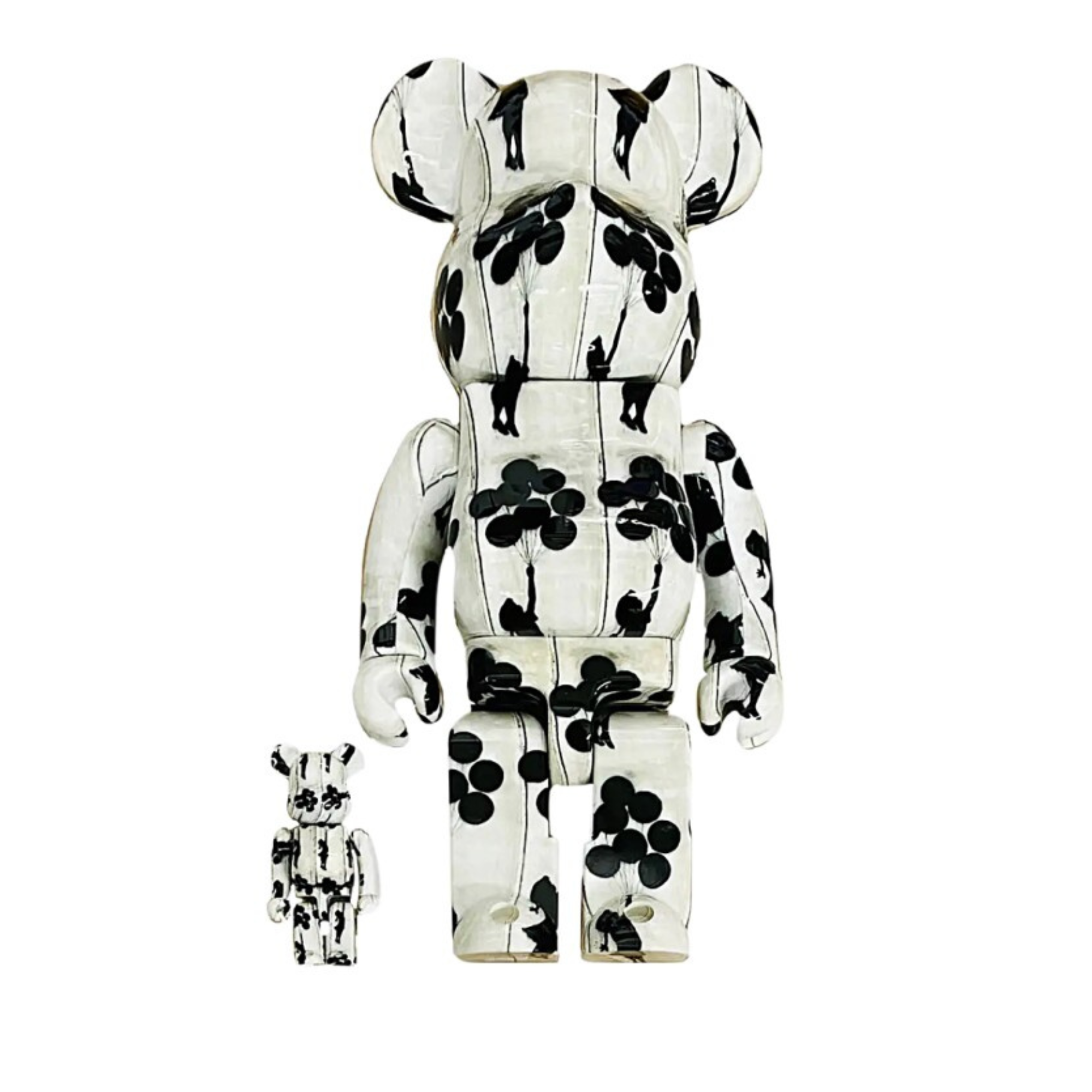 Bearbrick Flying Balloons Girl