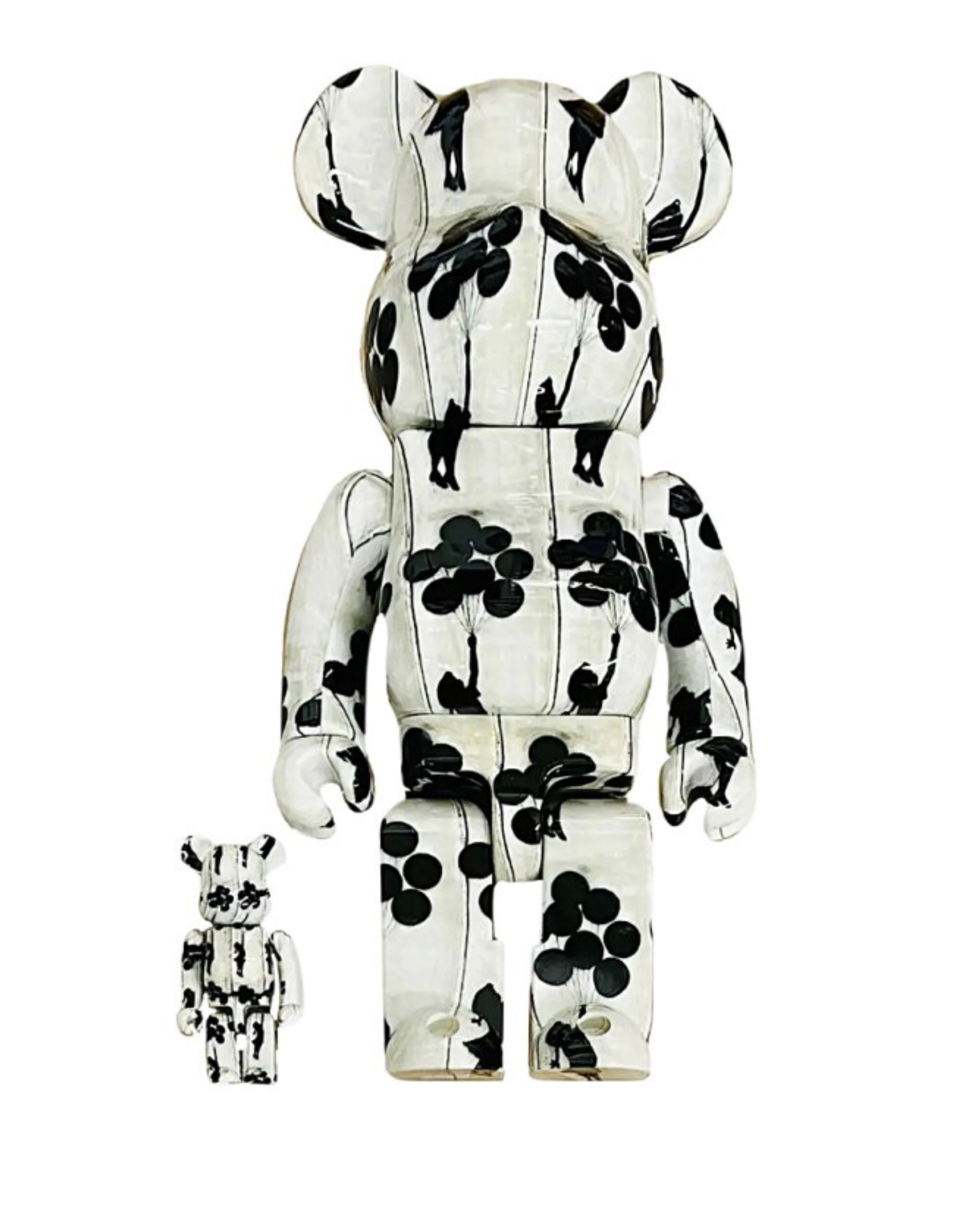 Bearbrick Flying Balloons Girl