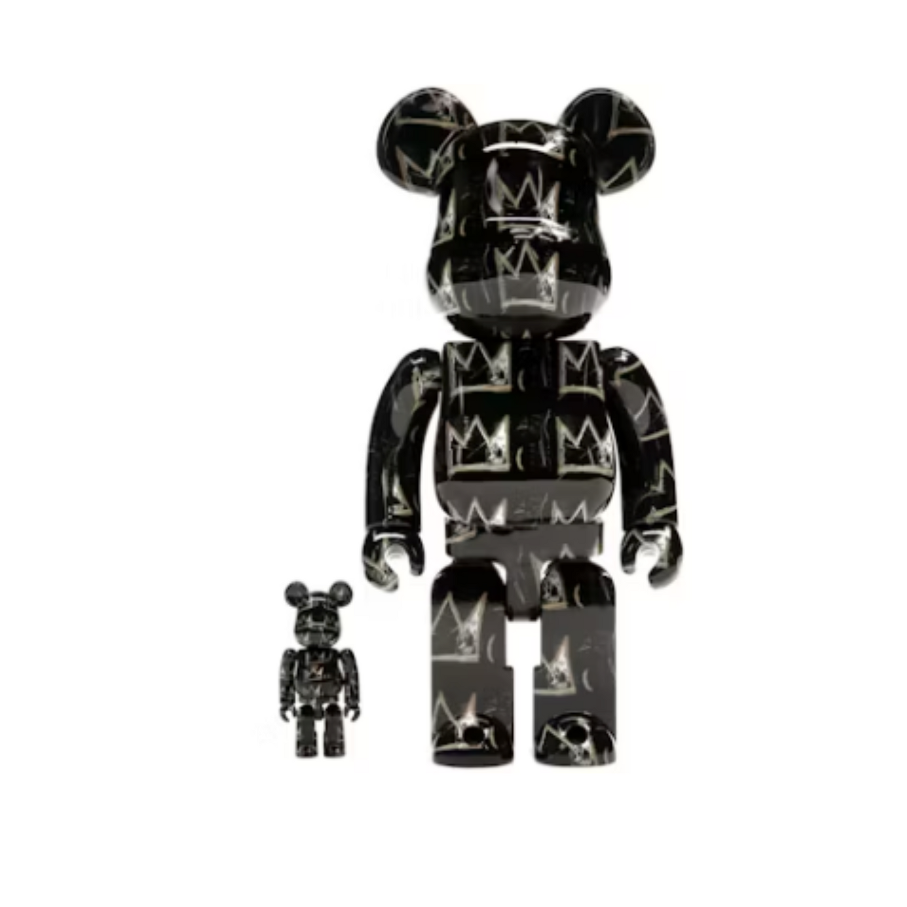 Bearbrick Jean-Michel Basquiat #8 100% & 400% Sæt