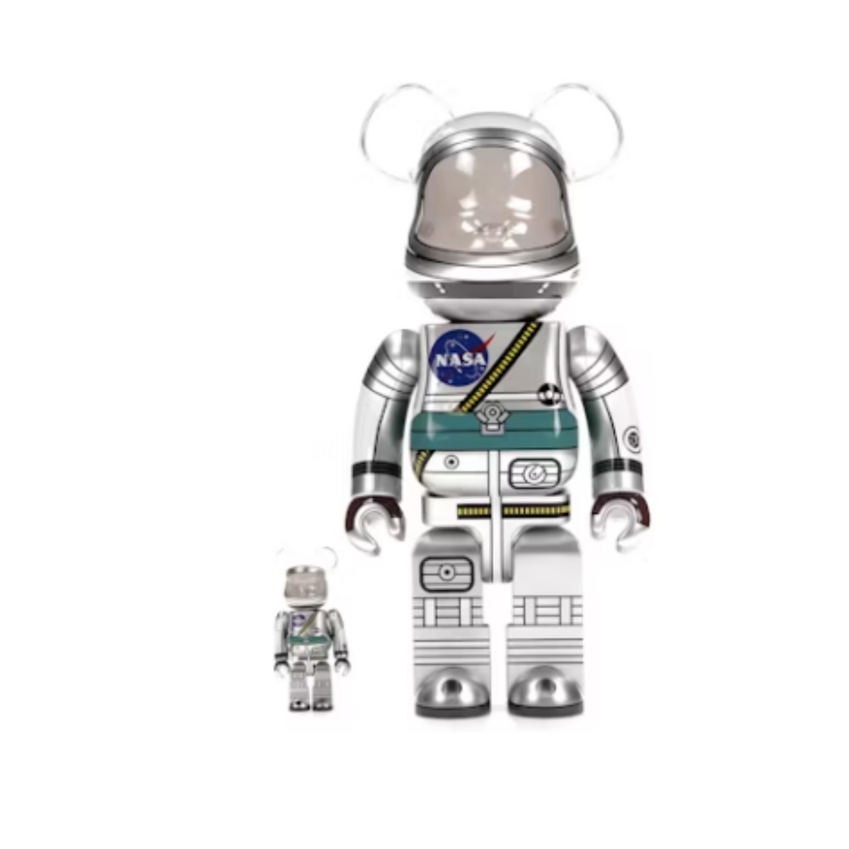 Bearbrick Project Mercury Astronaut 100% & 400% Sæt