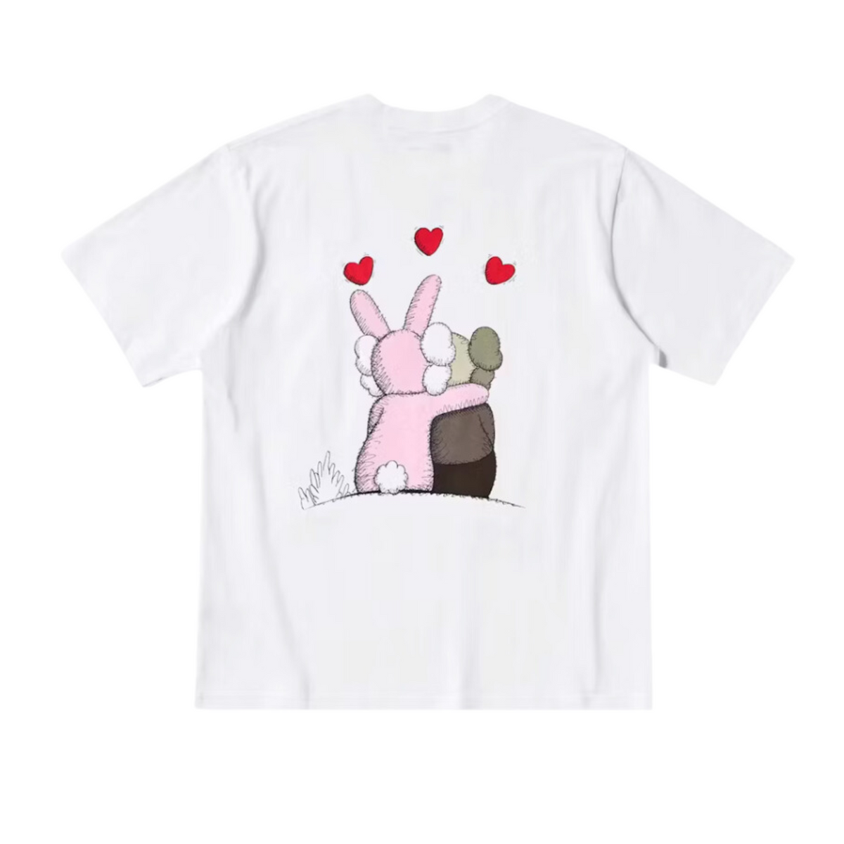 KAWS x Uniqlo Warhol UT Graphic T-shirt "White"