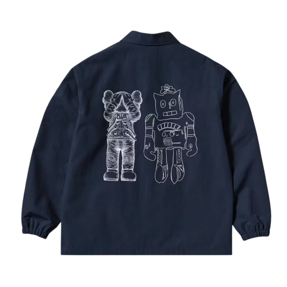 KAWS x Uniqlo Warhol Coach Jacket "Navy"