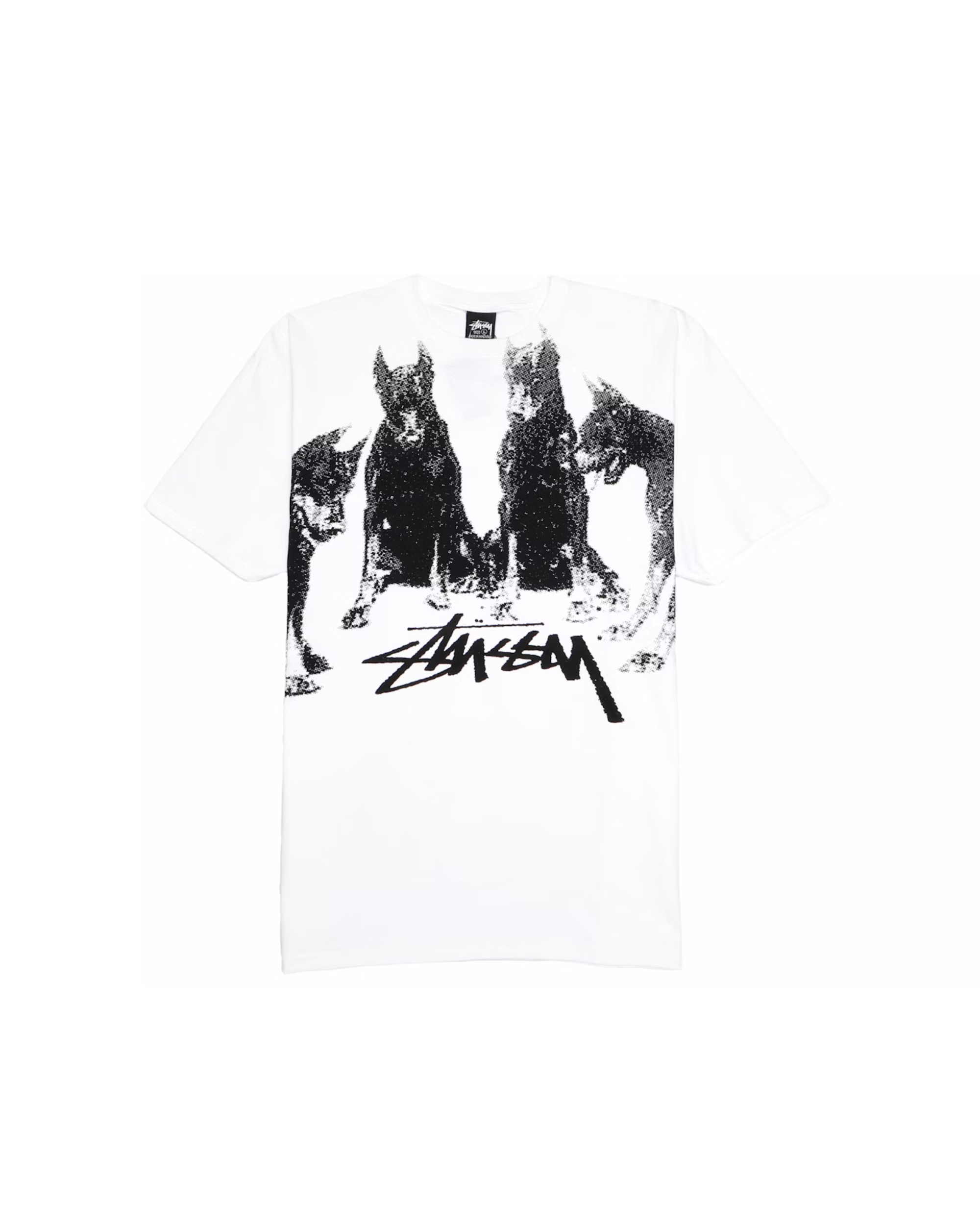 Stussy Doberman Tee White
