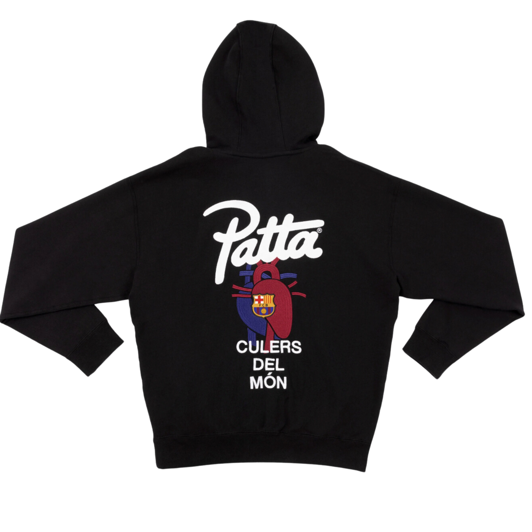 Nike x FC Barcelona x Patta hoodie "Black"